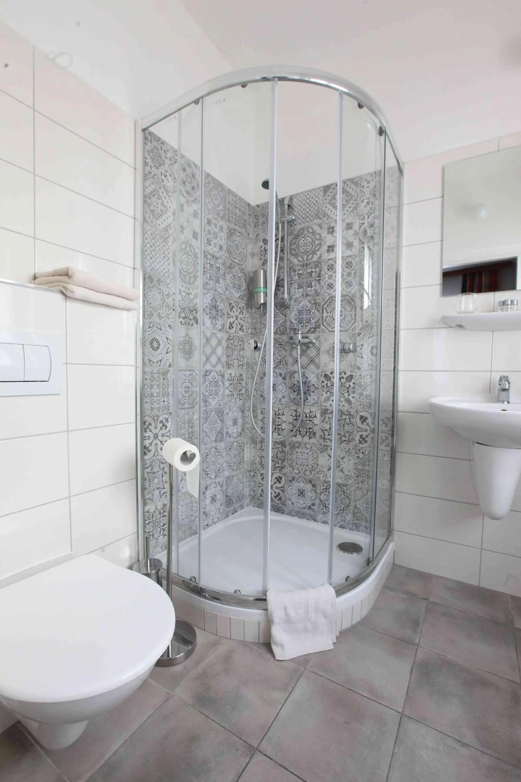 Shower in Penzion Bohemia