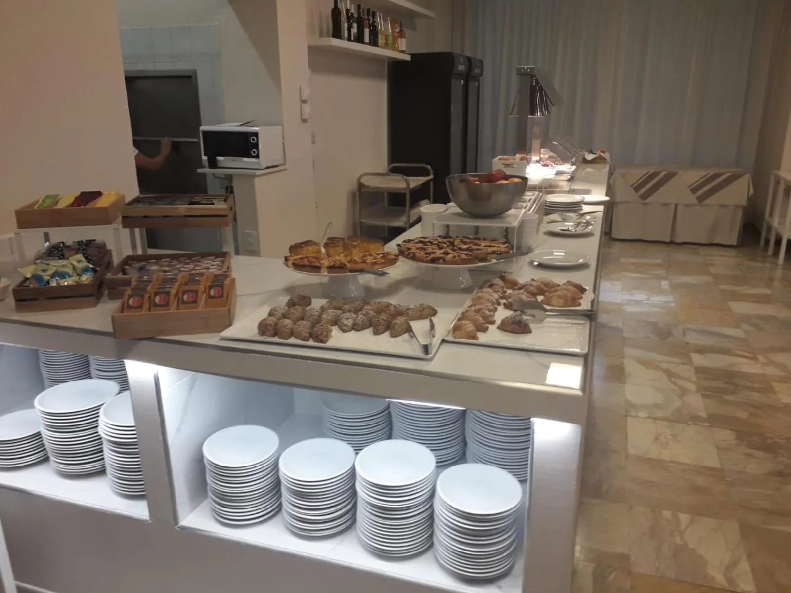 Buffet breakfast in Hotel Excelsior