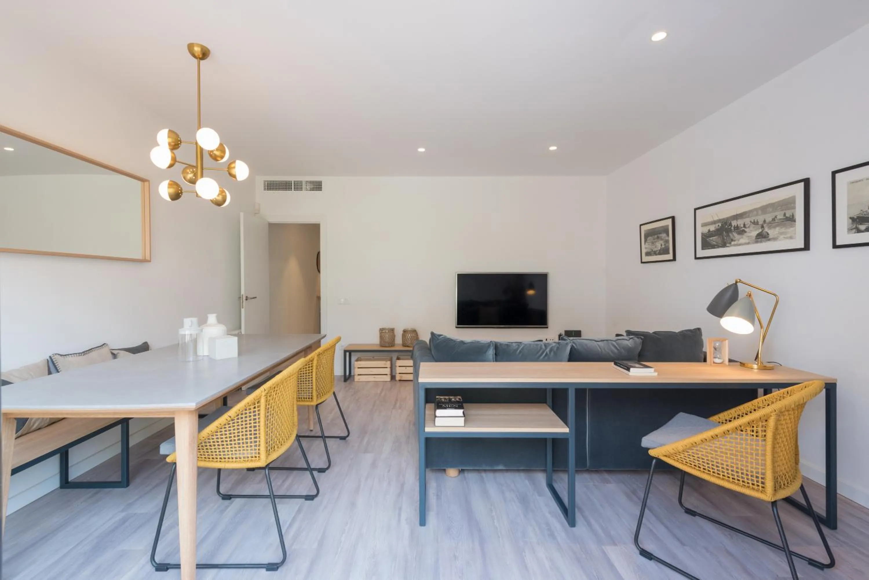 Living room in Petit Luxe Dúplex