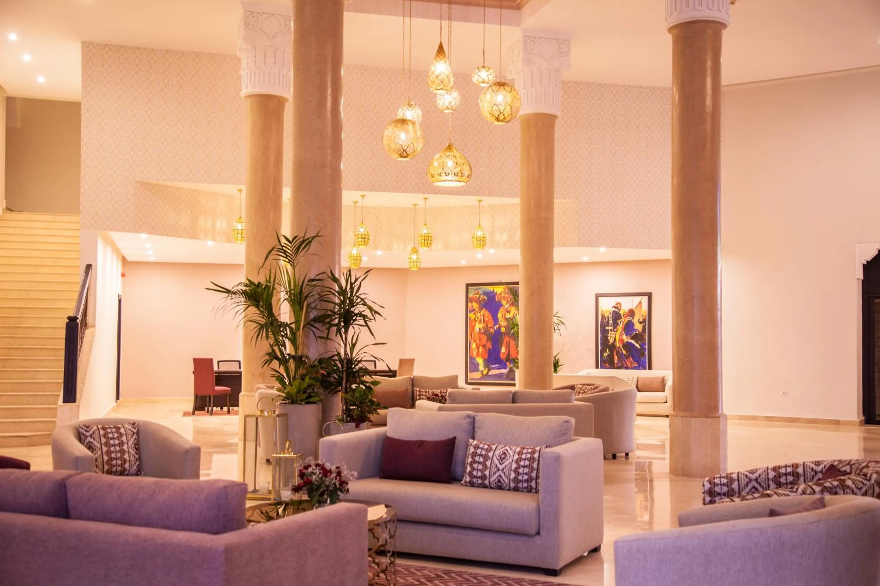 Lobby or reception in Marrakech Ryads Parc All inclusive