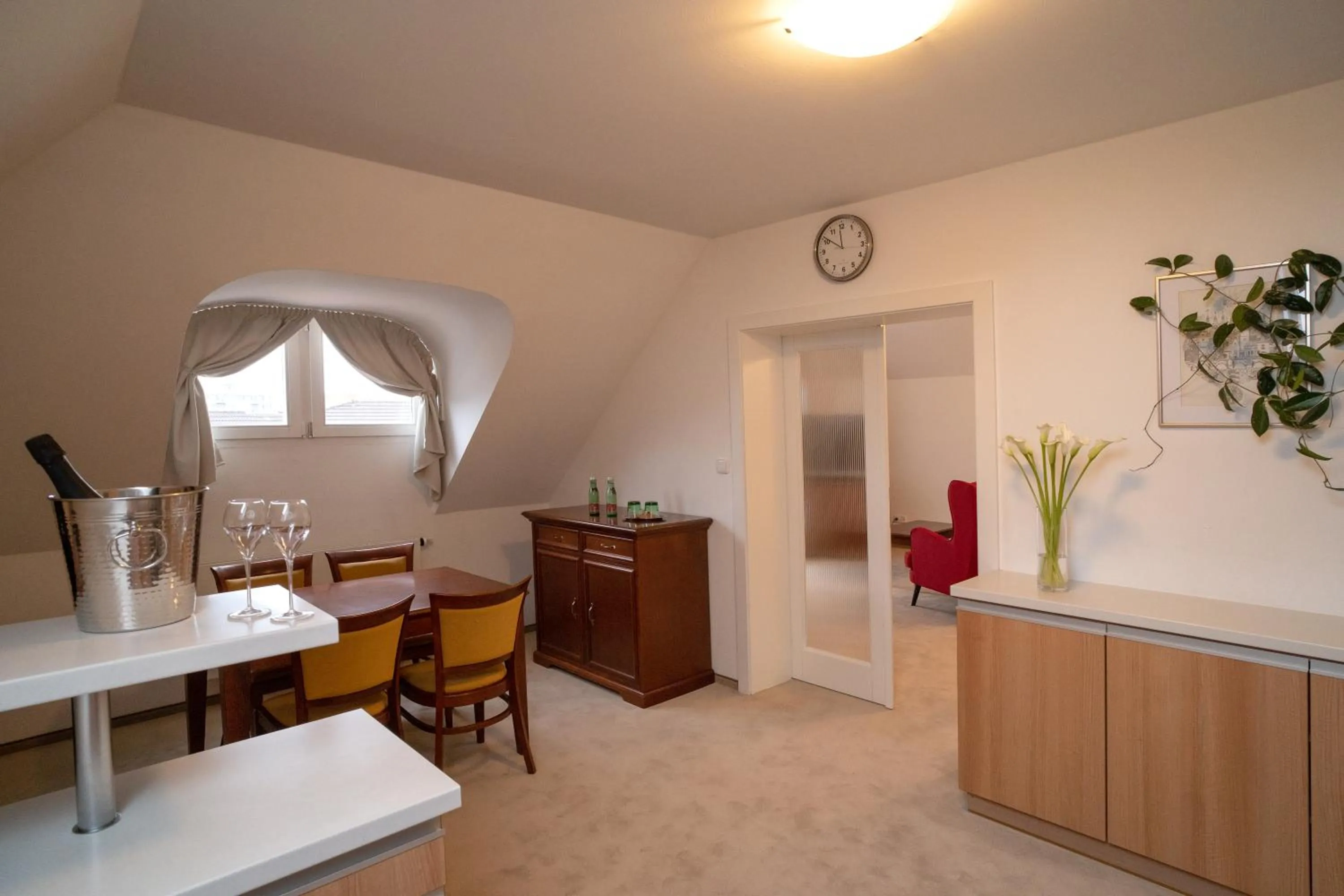 Seating area in Hotel U Kaplicky