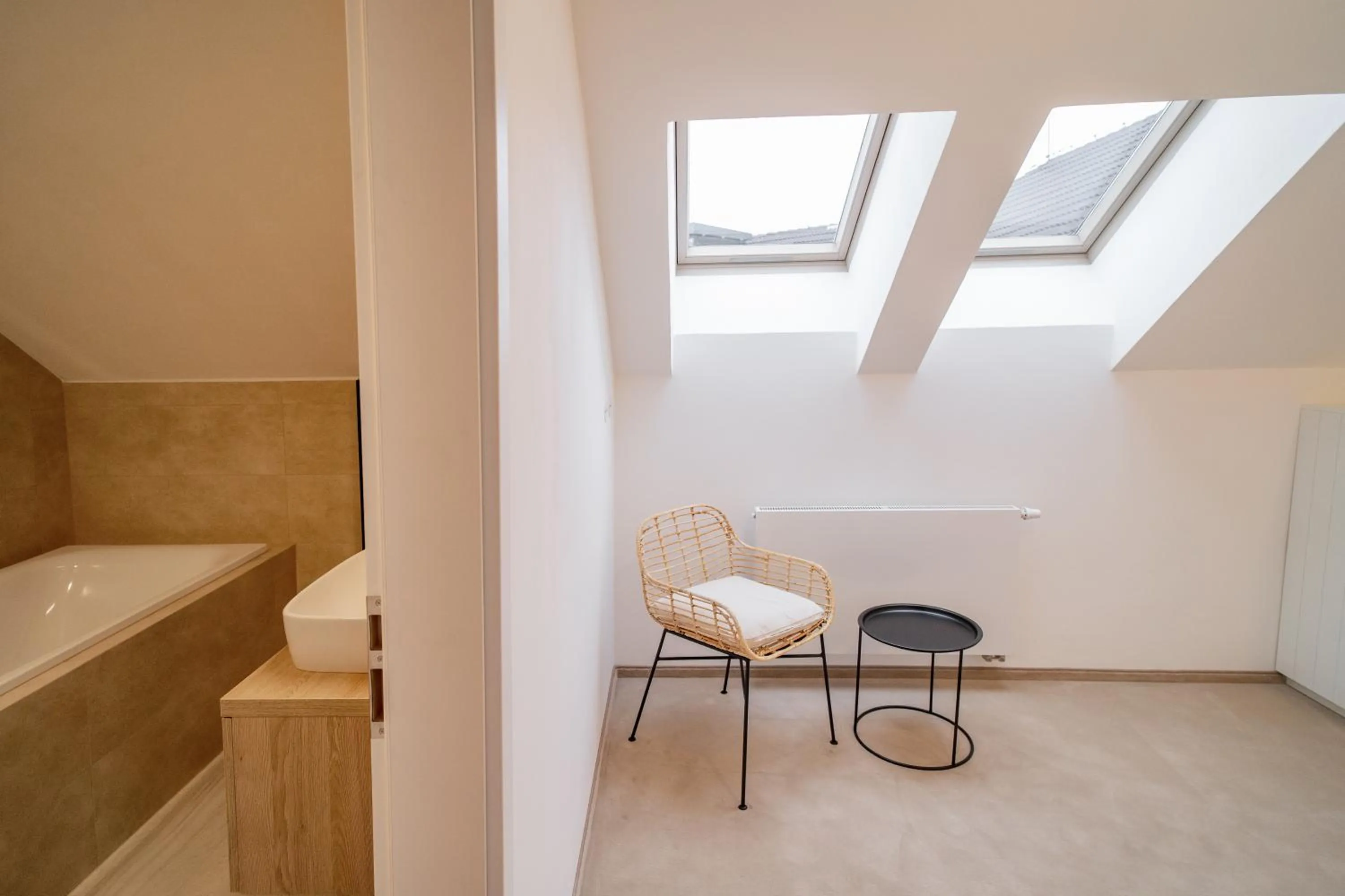 Bathroom in Hotel U Kaplicky