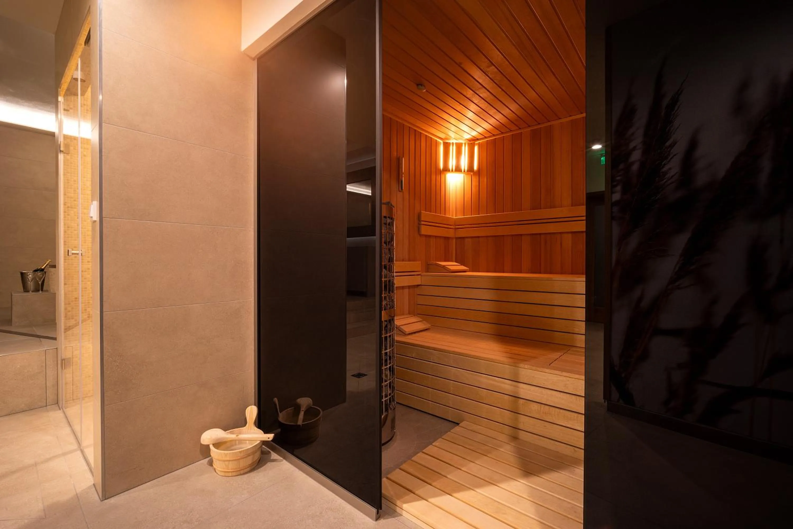 Sauna in Hotel U Kaplicky