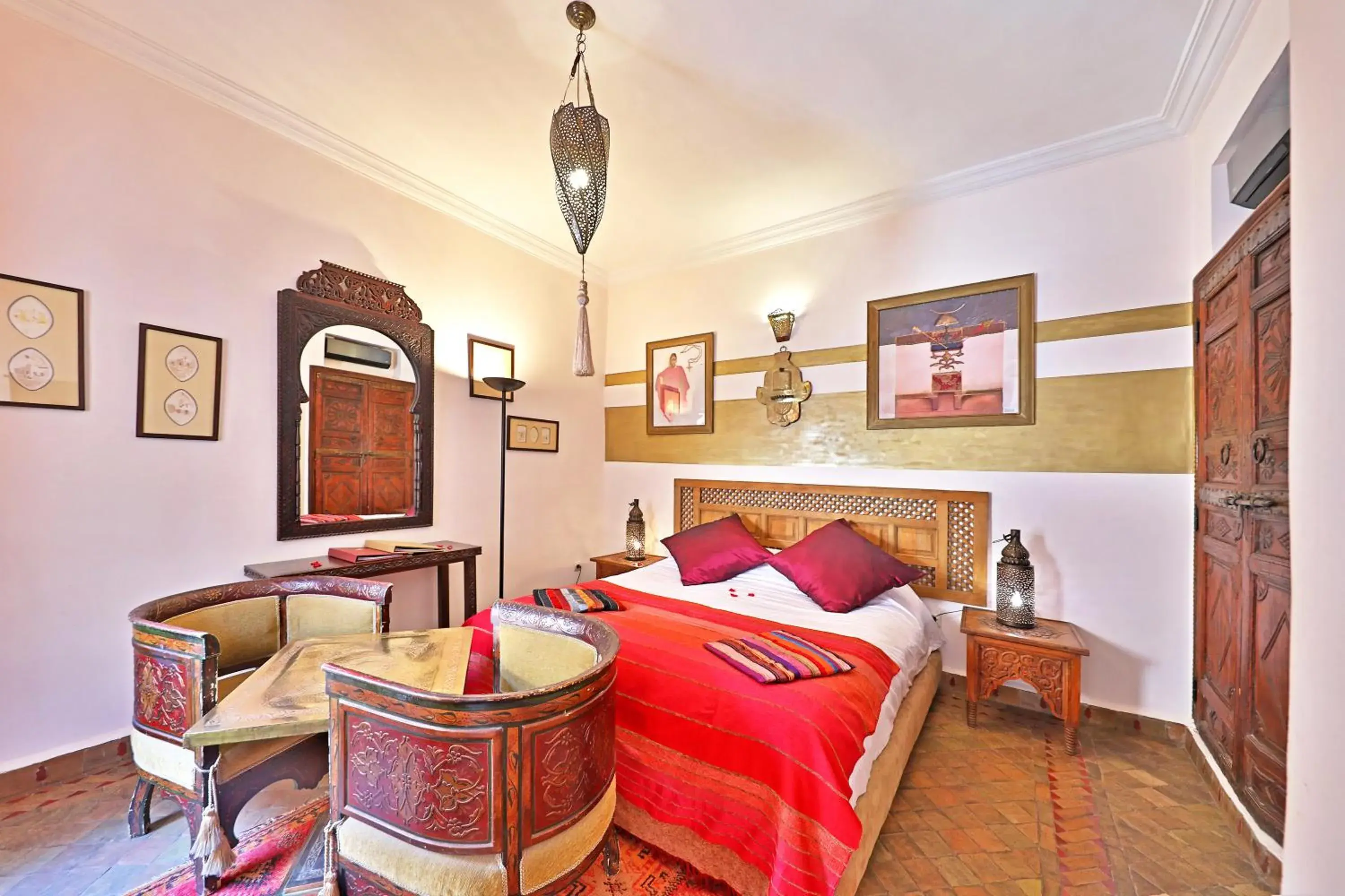 Bedroom, Bed in Riad Zayane Bedroom, Bed in Riad Zayane