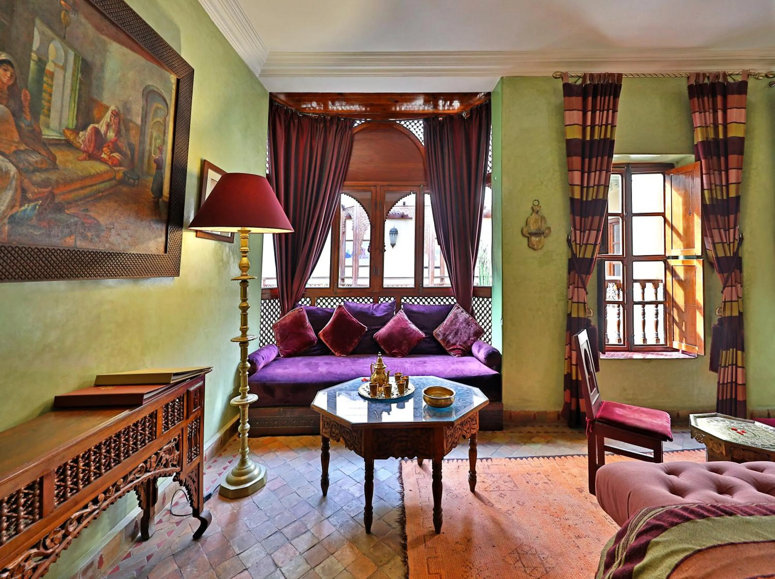 Bedroom in Riad Zayane