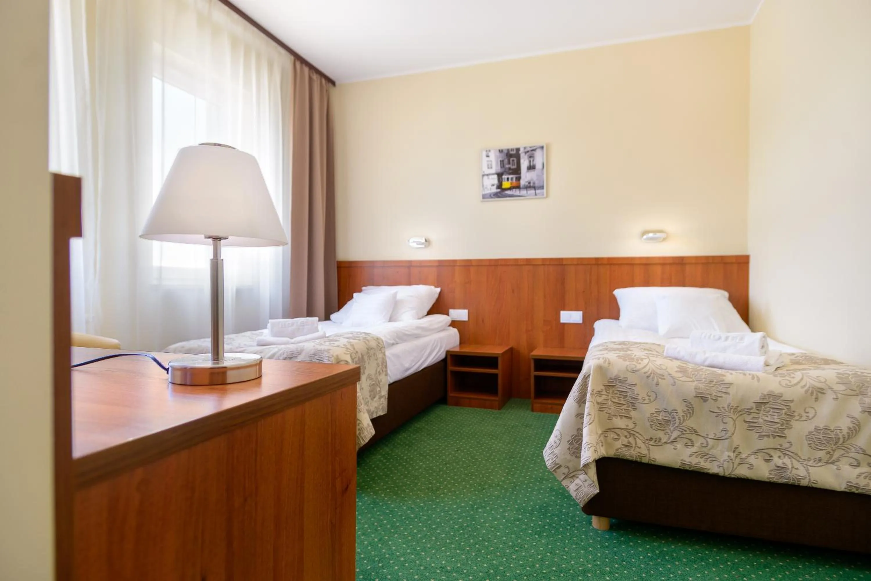 Bed in Hotel Zielony