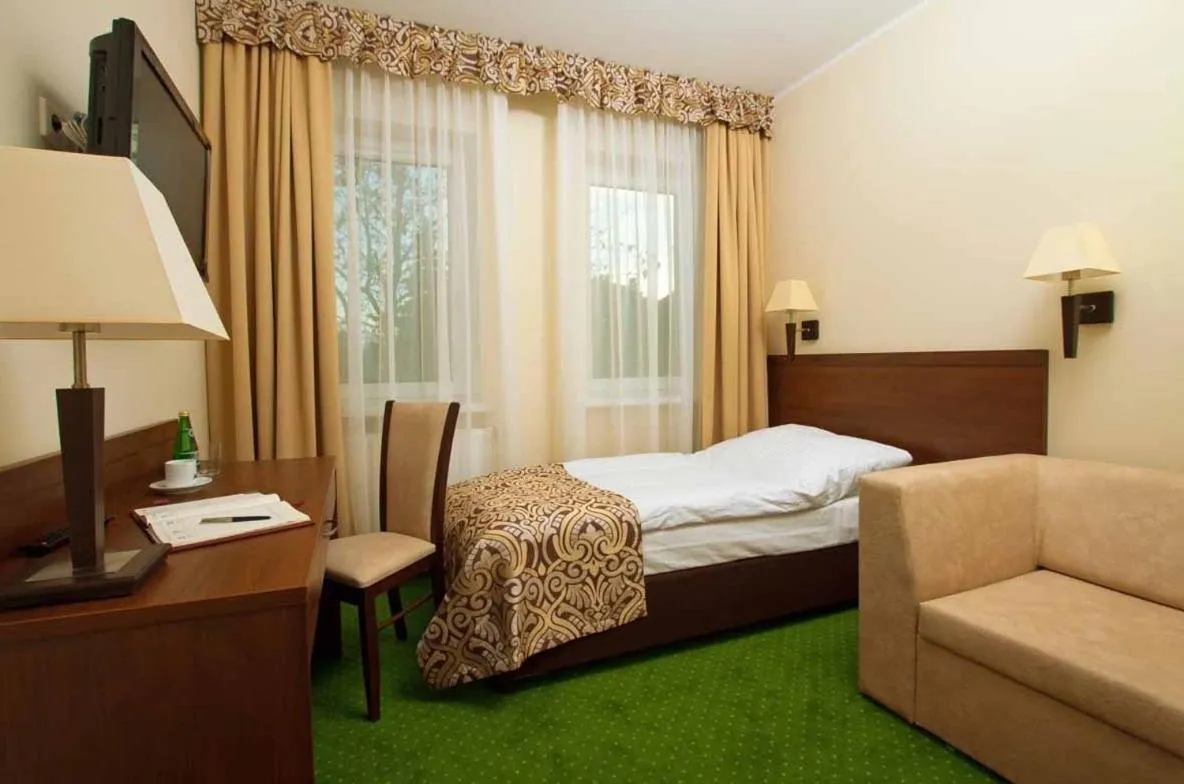 Bed in Hotel Zielony