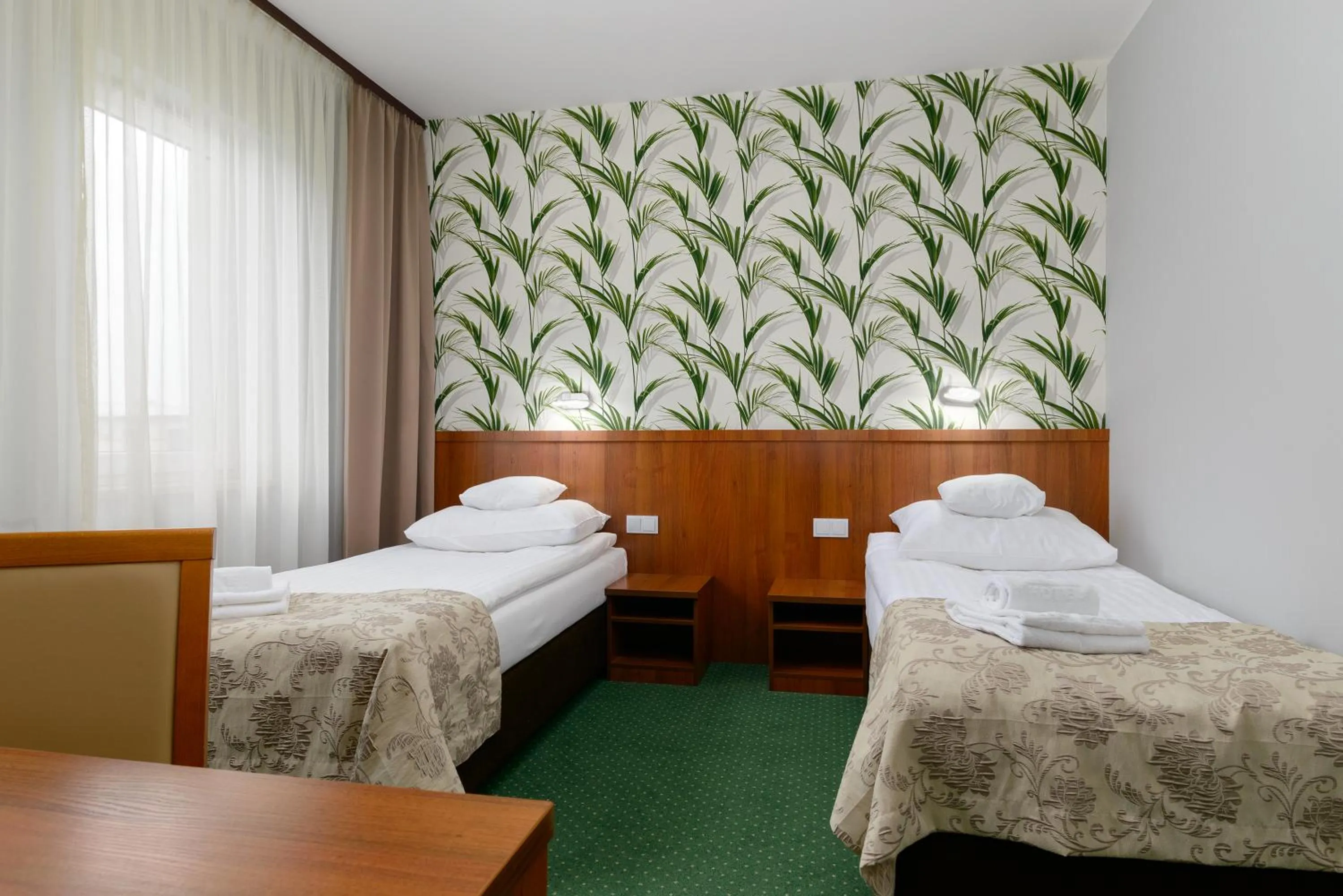 Bed in Hotel Zielony