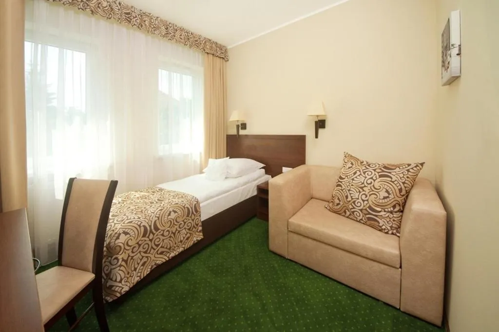 Bed in Hotel Zielony