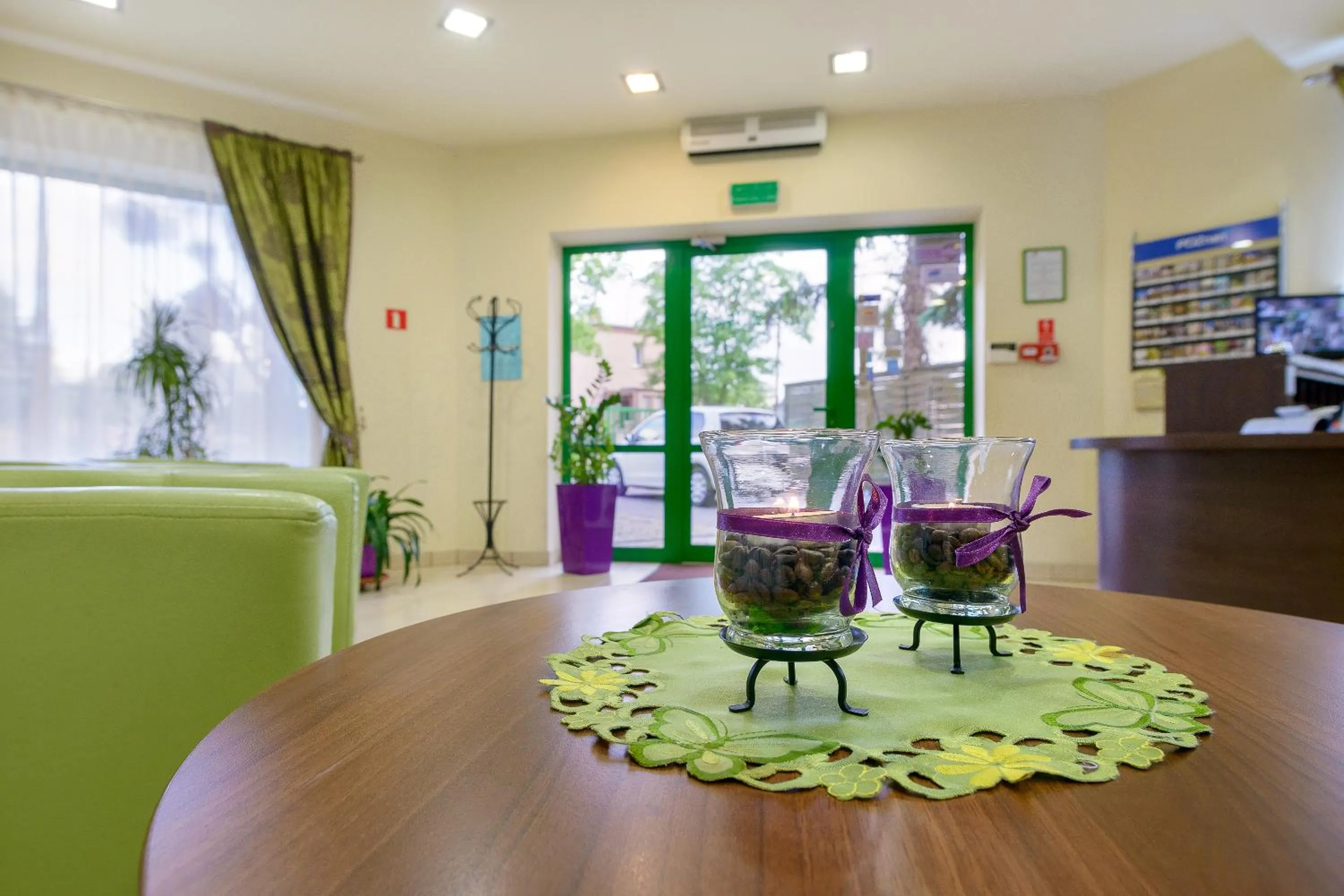 Lobby or reception in Hotel Zielony