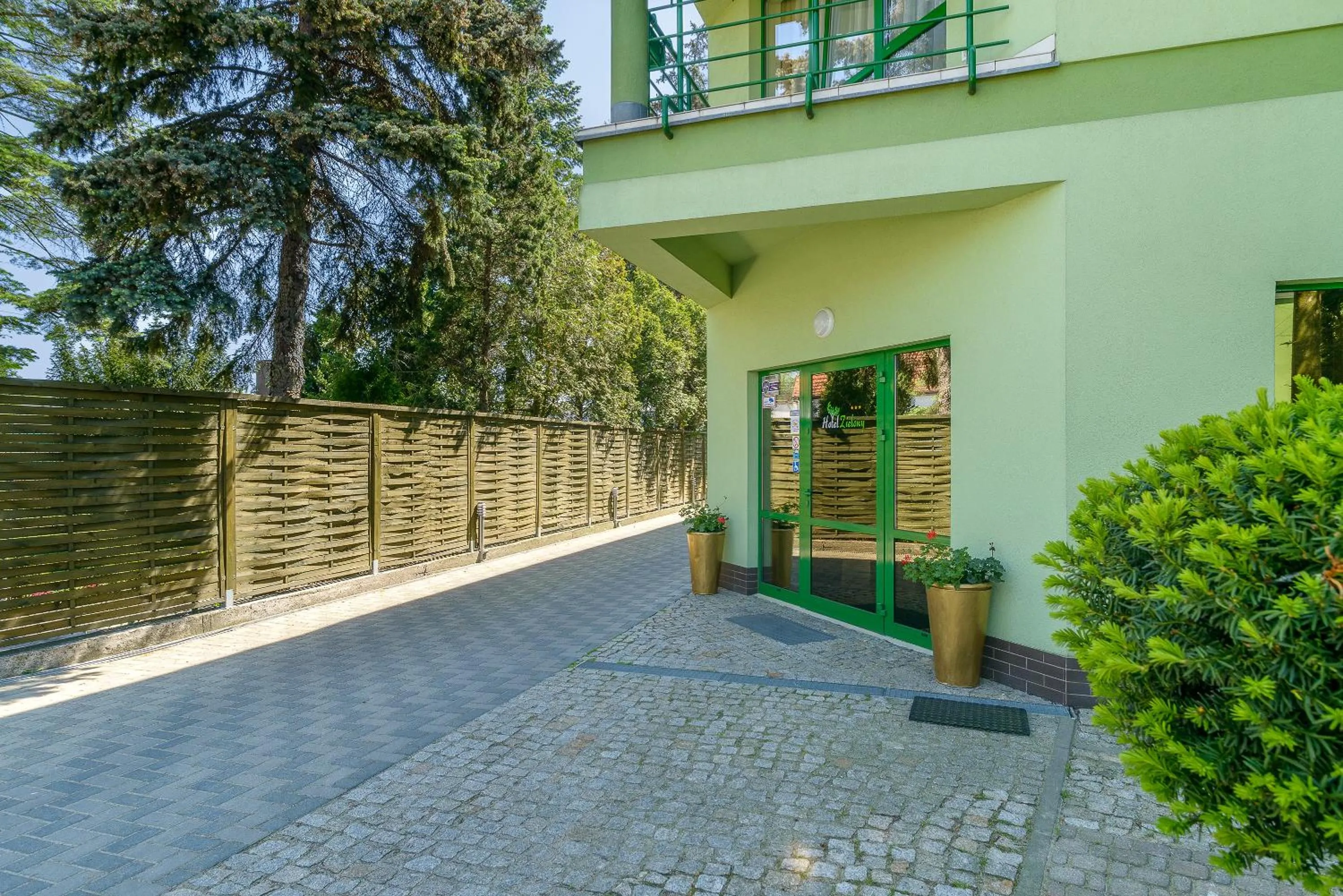 Facade/entrance in Hotel Zielony