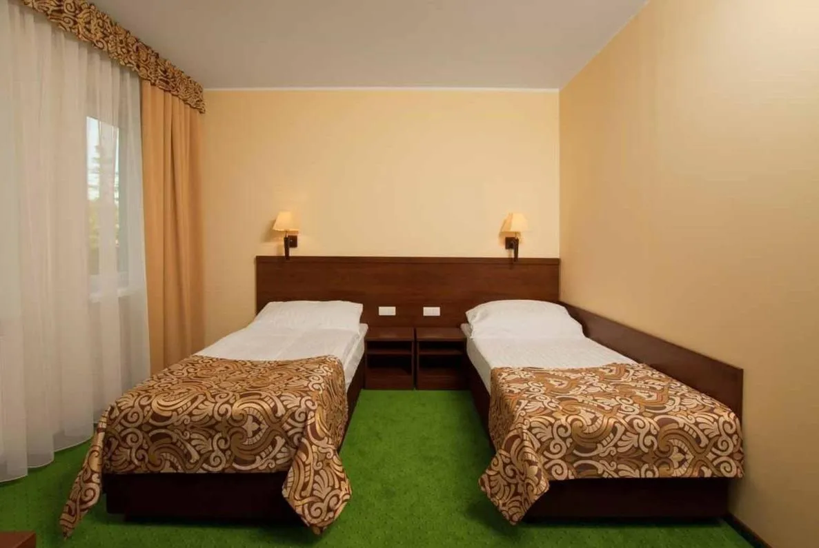 Bed in Hotel Zielony