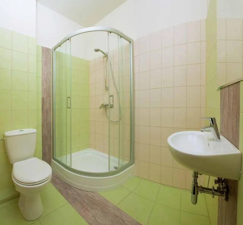 Bathroom in Hotel Zielony