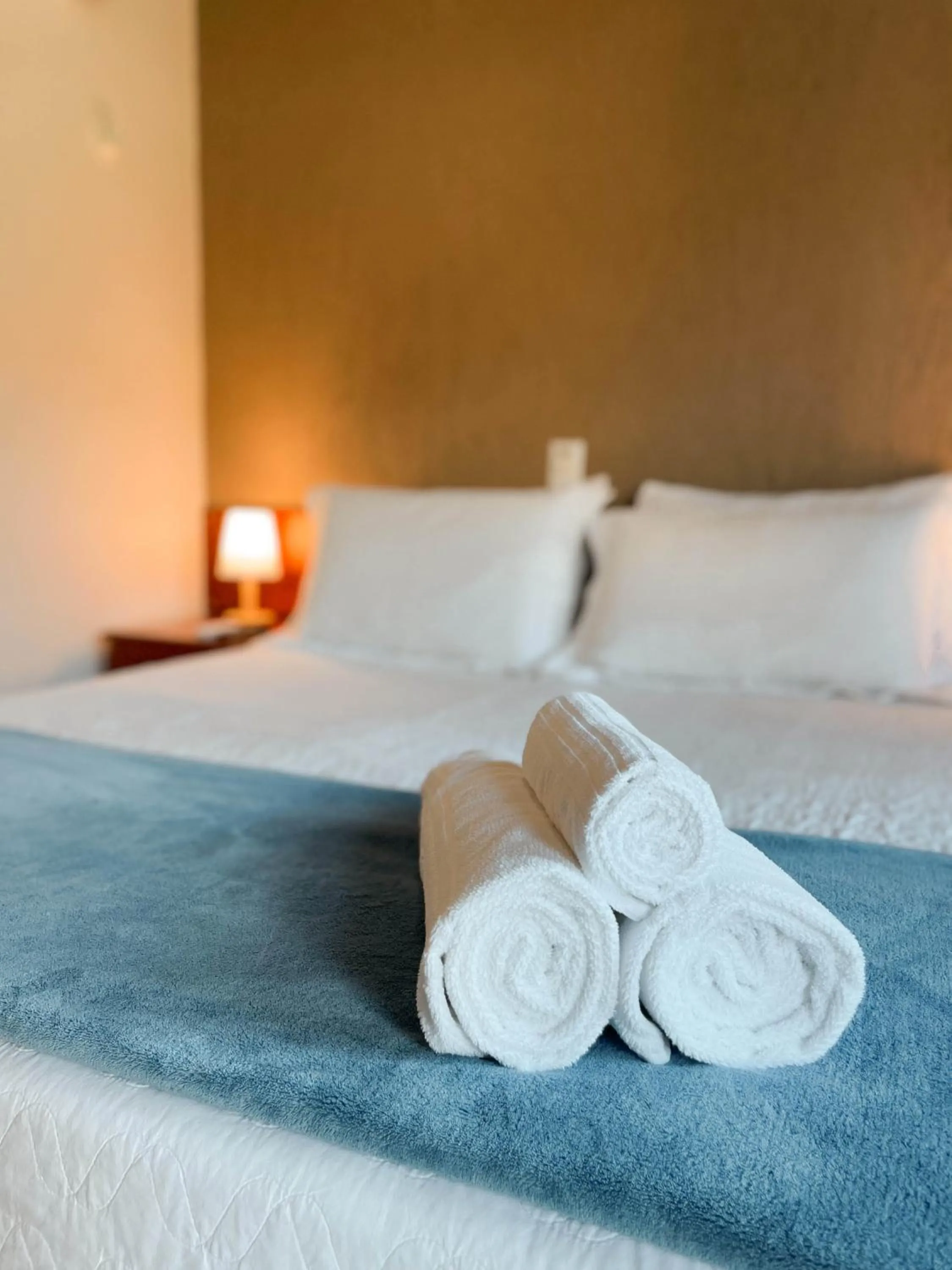 Bed in Hotel Fazenda China Park