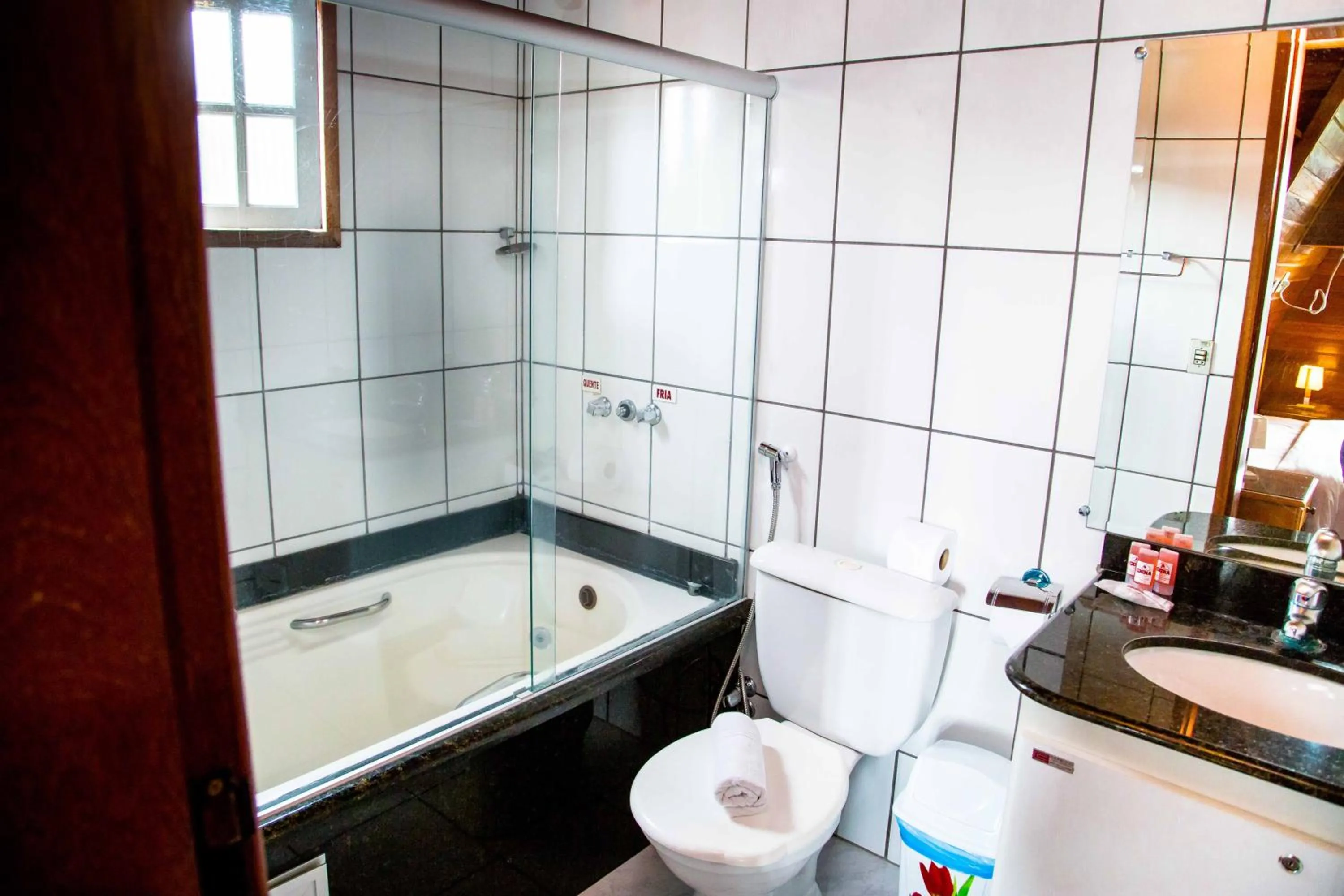 Bathroom in Hotel Fazenda China Park