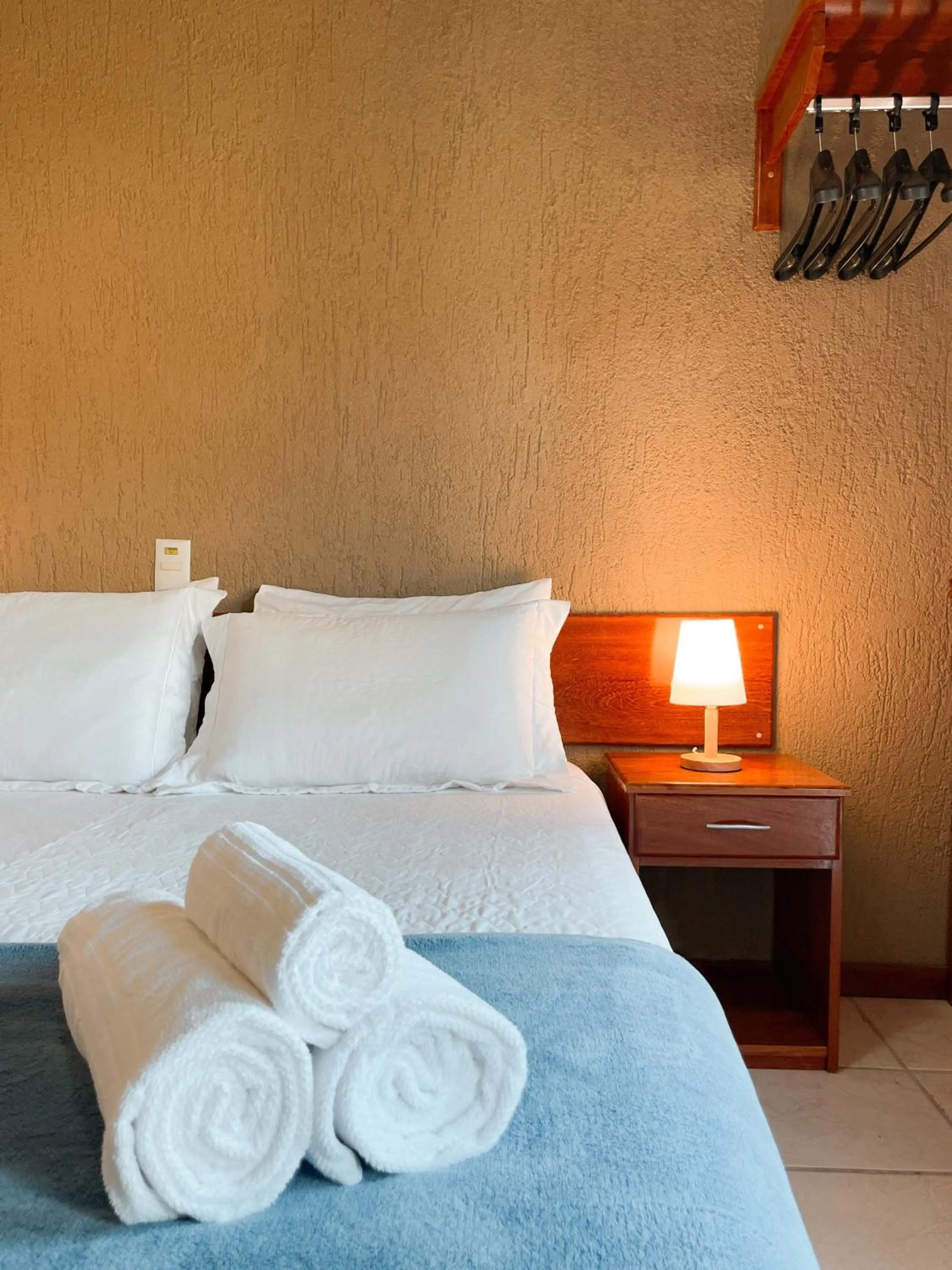 Bed in Hotel Fazenda China Park