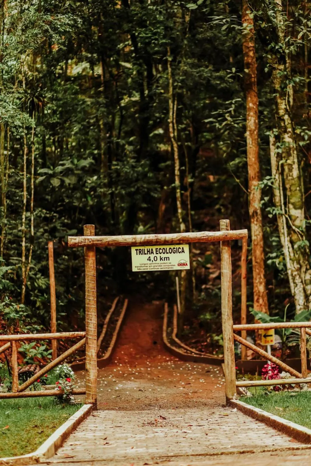 Hiking in Hotel Fazenda China Park