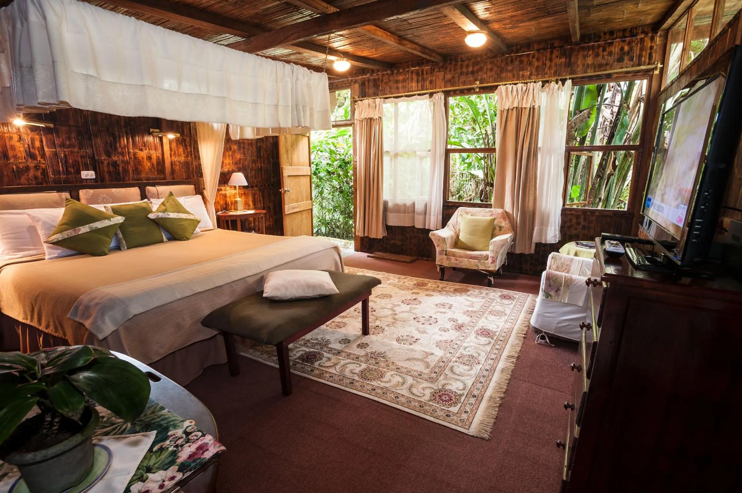 Bed in El Septimo Paraiso