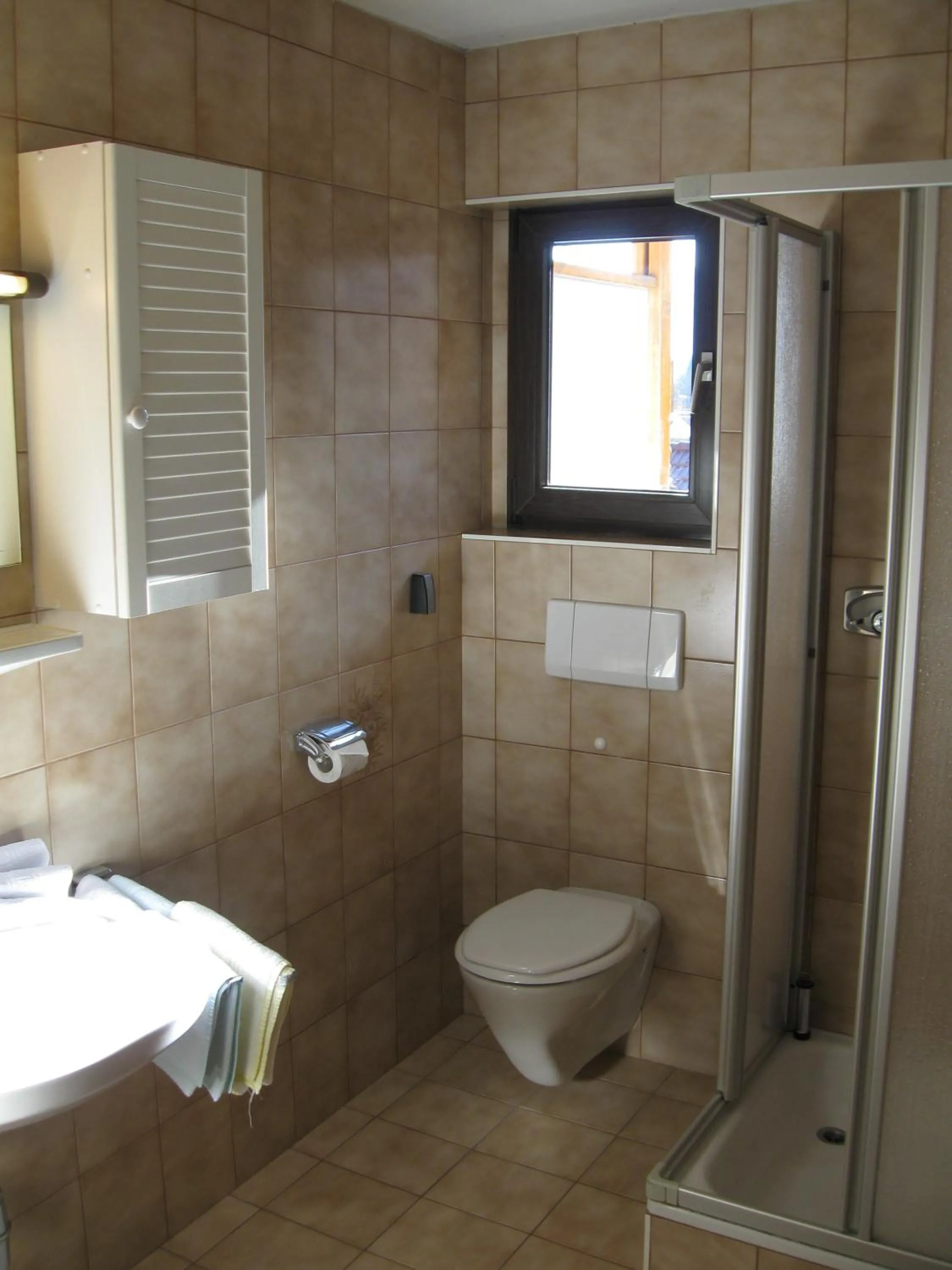 Shower in Appartements Schusser