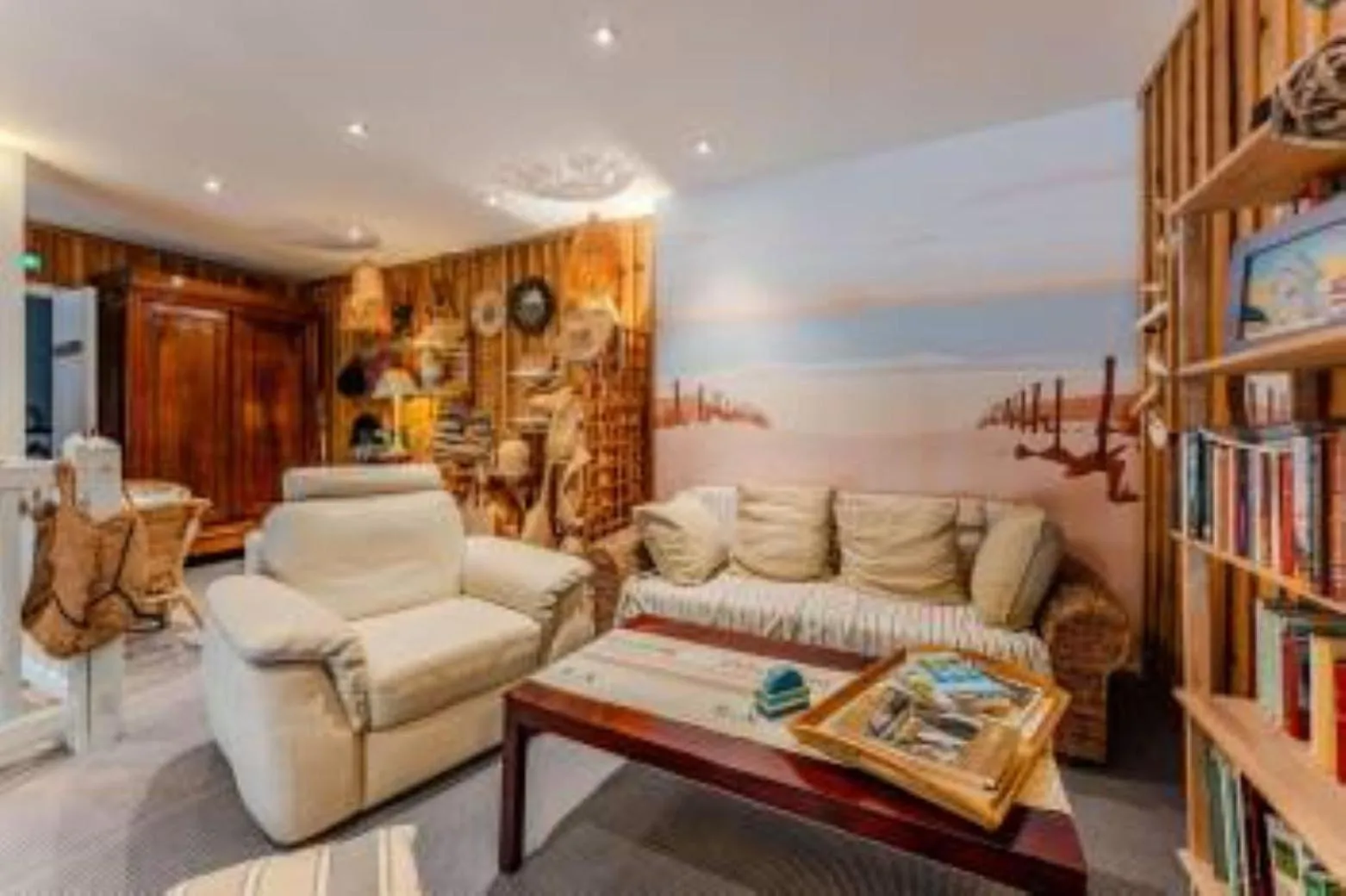 Seating area in Hôtel Le Grain de Sable