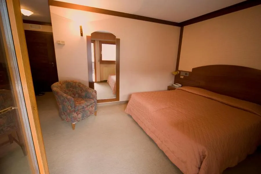 Bed in Hotel Pavillon