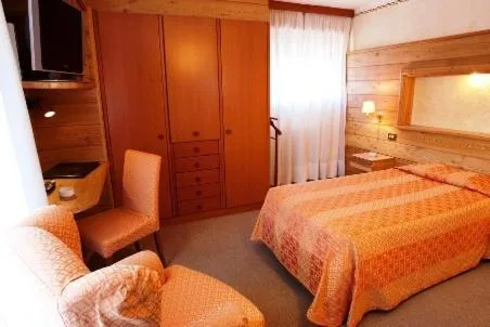 Bed in Hotel Pavillon