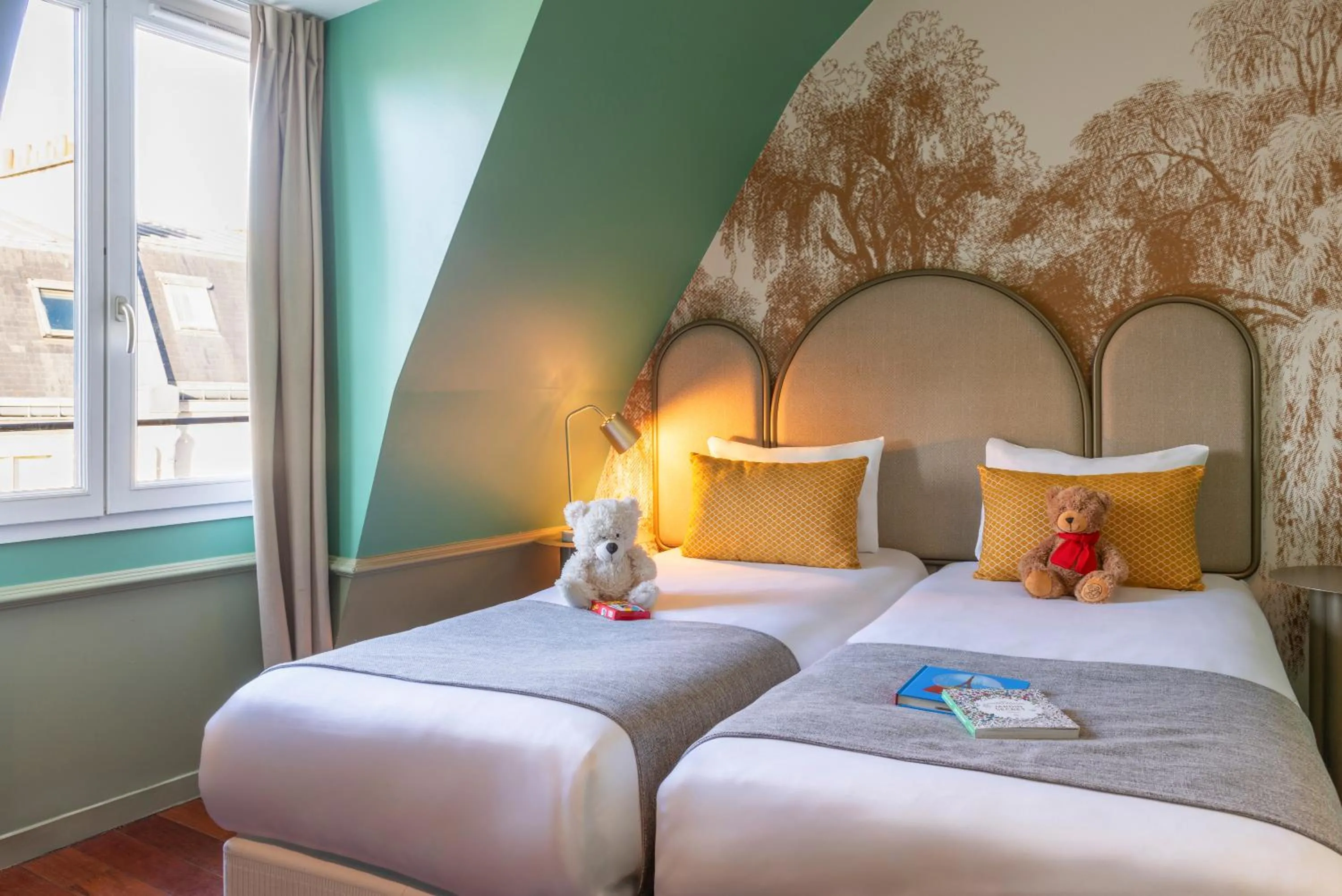 Bed in Appart Hotel Avalon