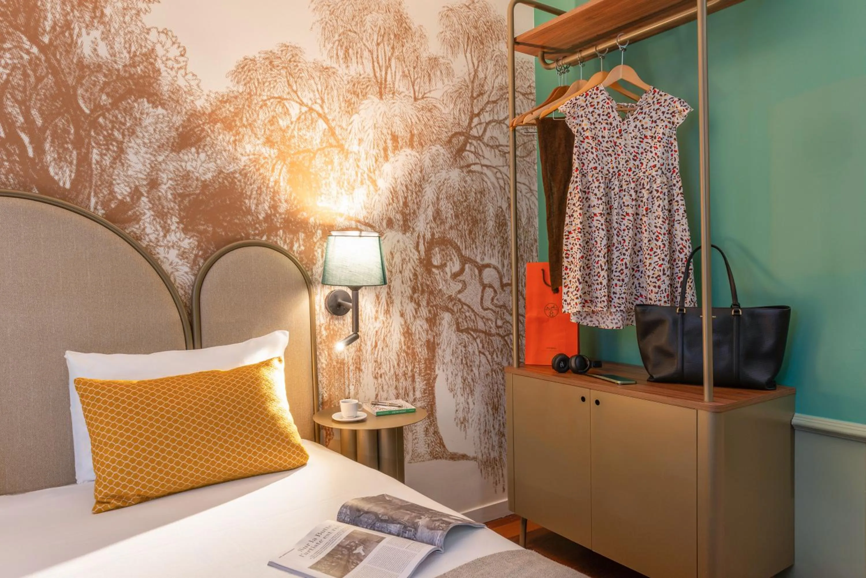 Bedroom, Bed in Appart Hotel Avalon