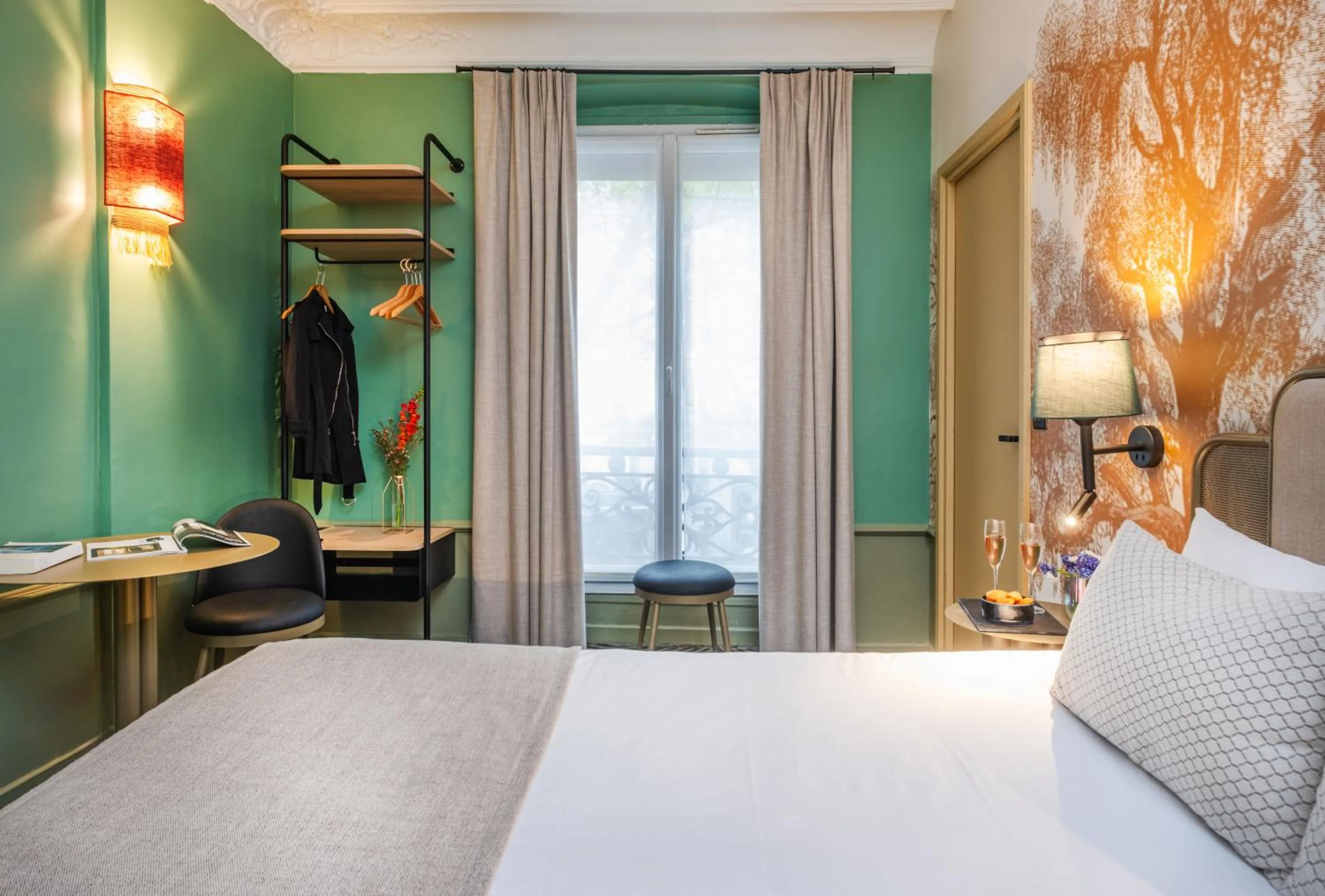 Bed in Appart Hotel Avalon