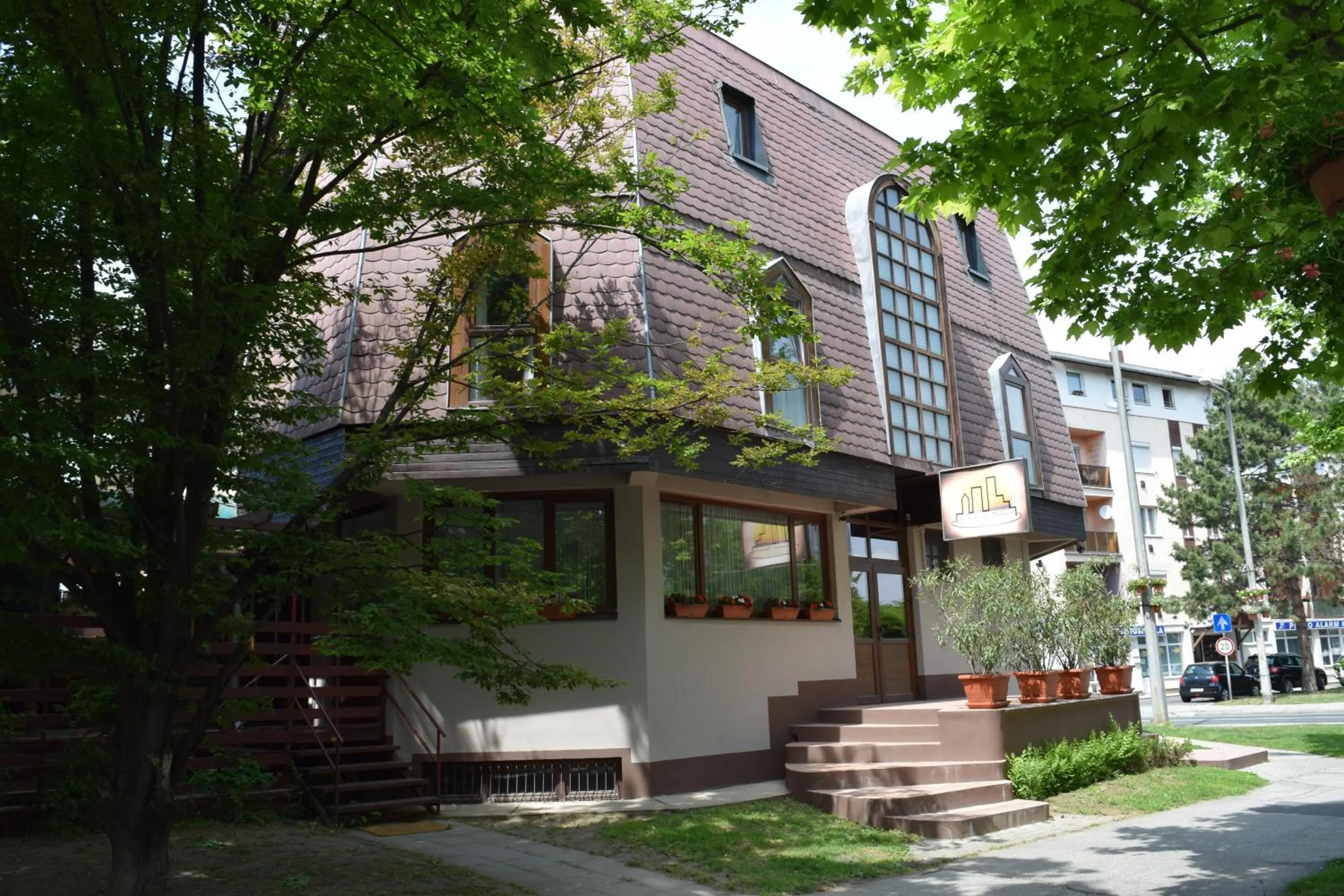 Facade/entrance in Belvárosi Panzió