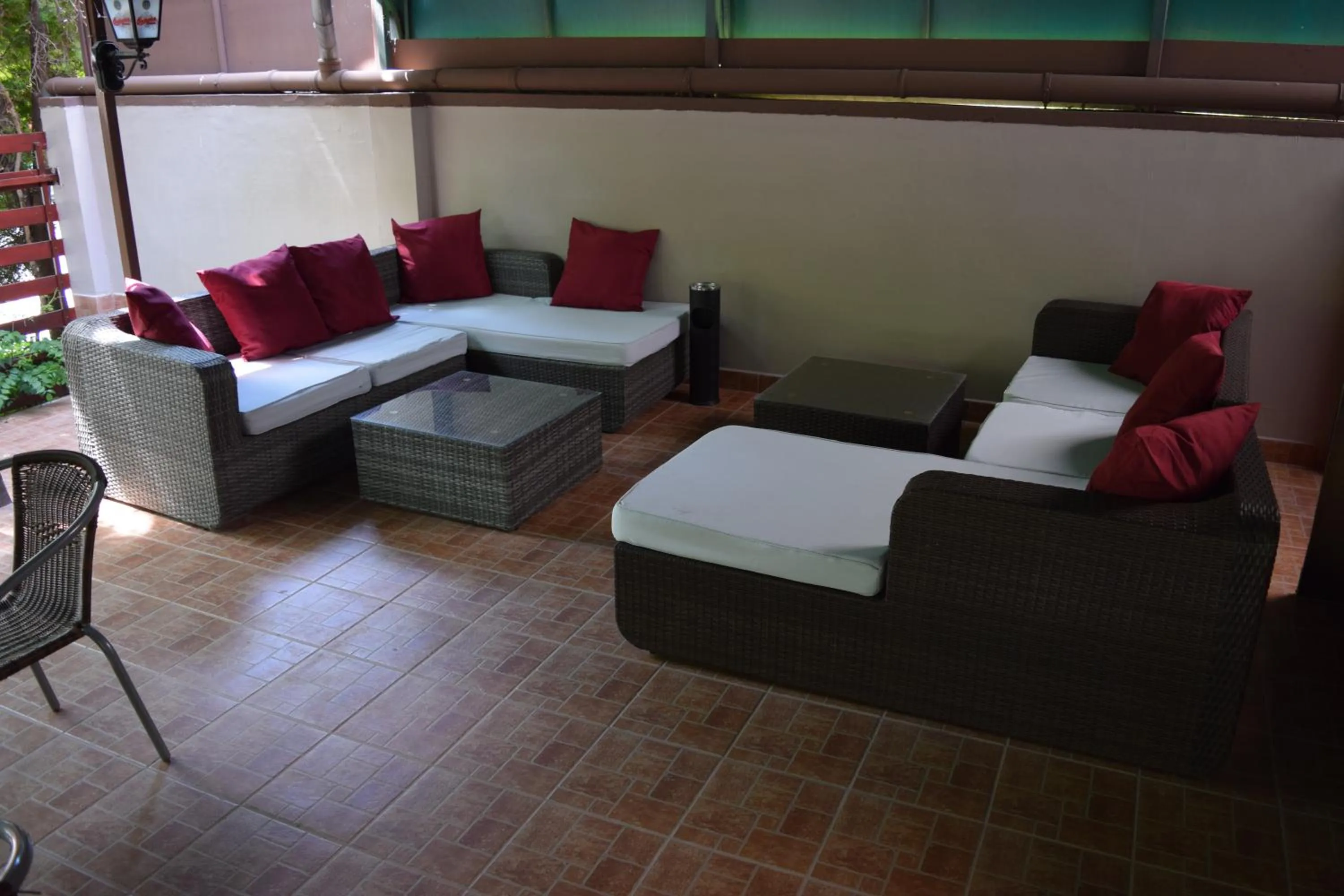 Balcony/Terrace in Belvárosi Panzió