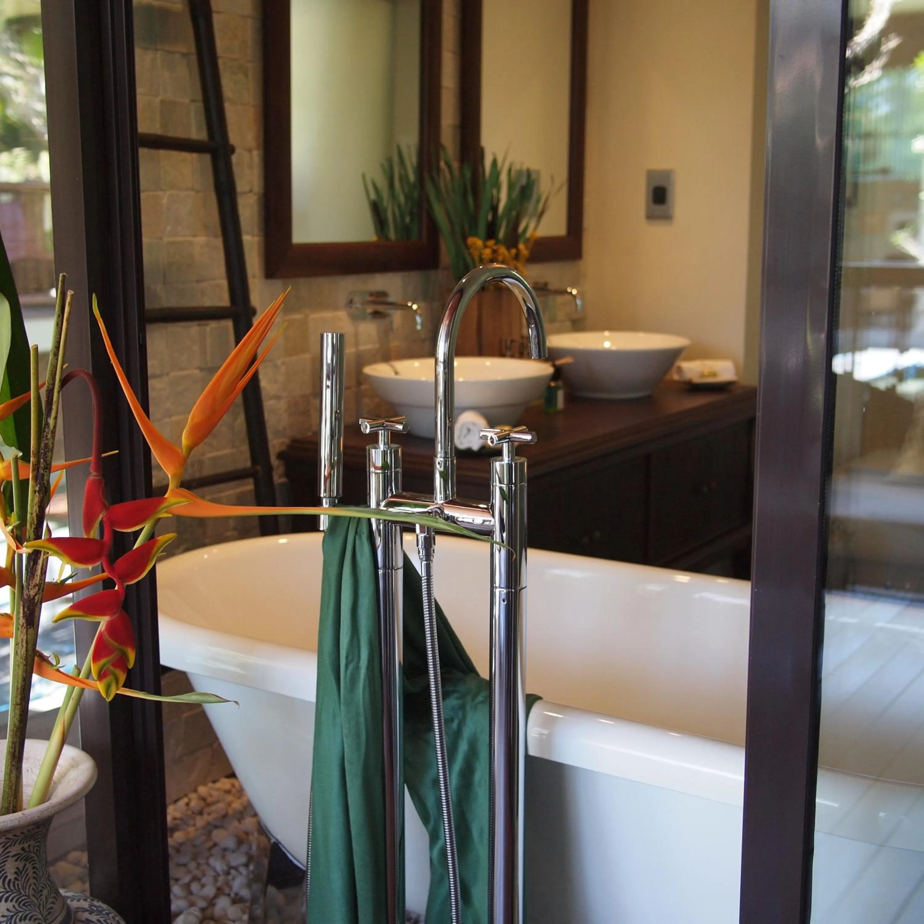 Bathroom in Dhevatara Beach Hotel