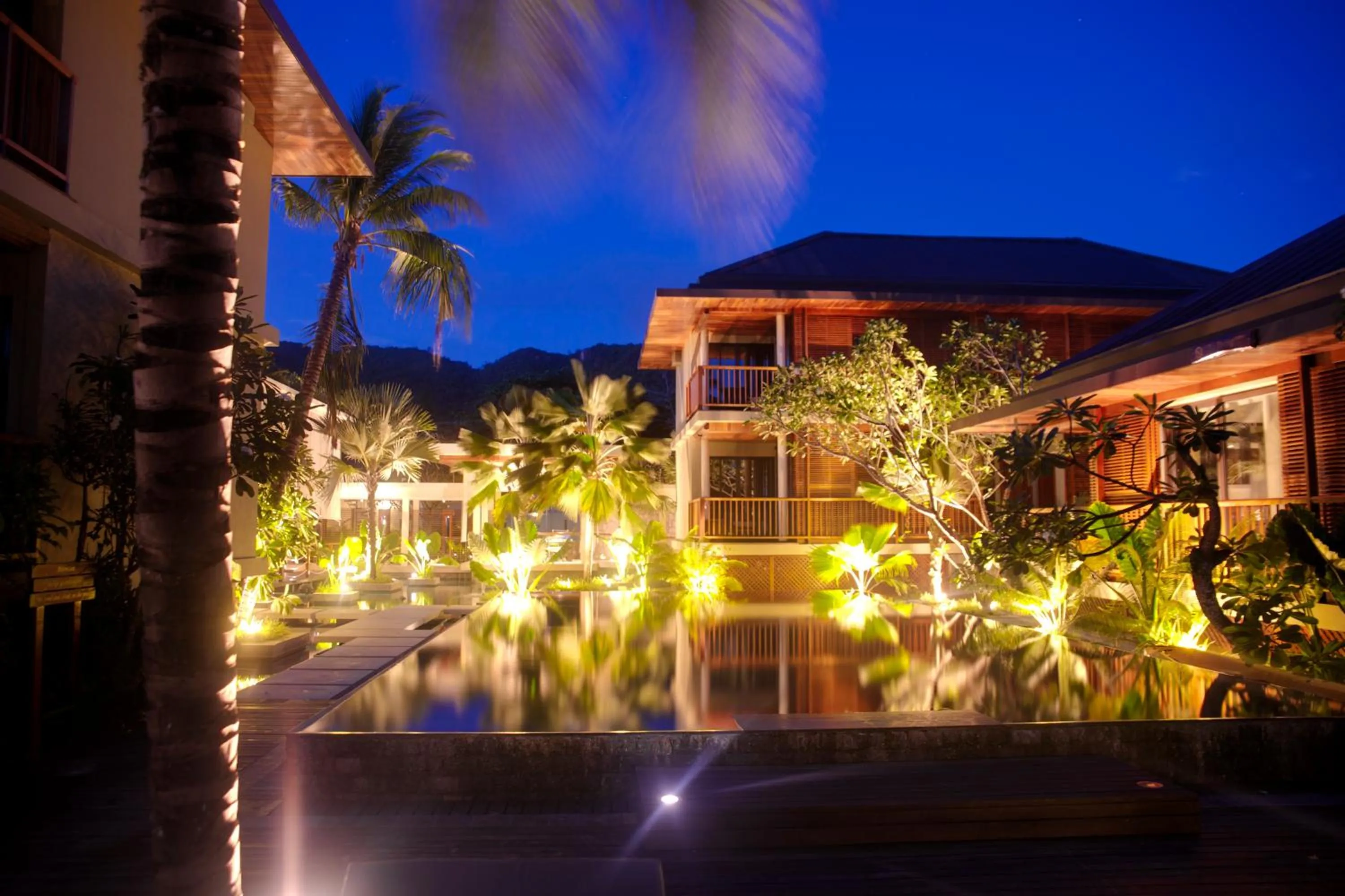 Facade/entrance in Dhevatara Beach Hotel