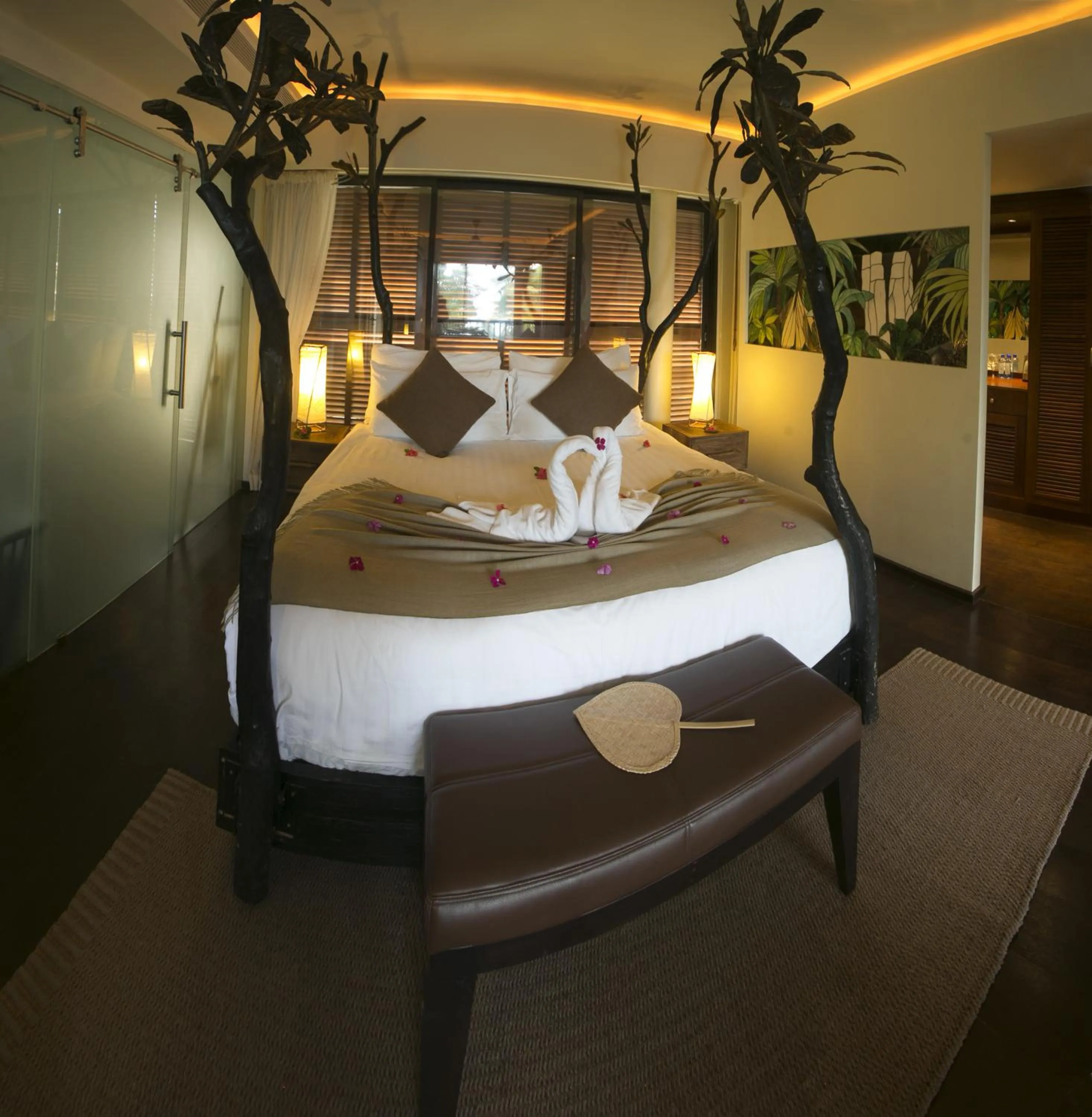 Photo of the whole room, Bed in Dhevatara Beach Hotel