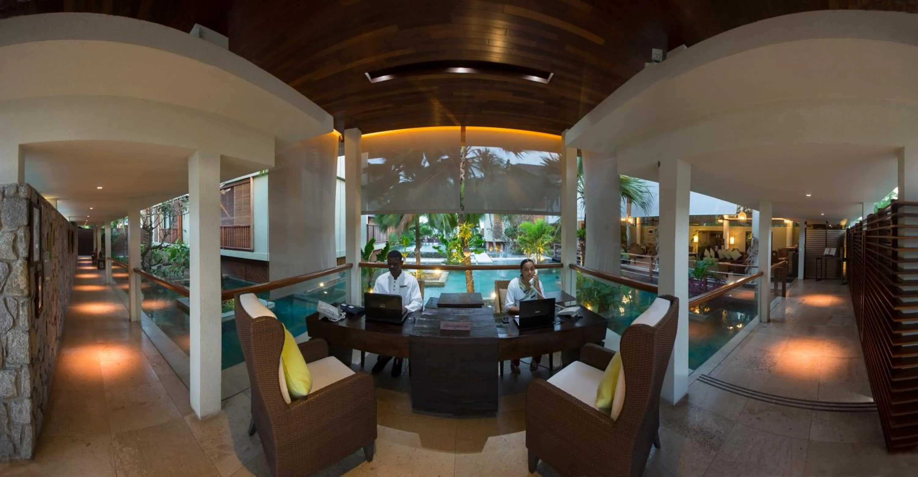 Lobby or reception in Dhevatara Beach Hotel