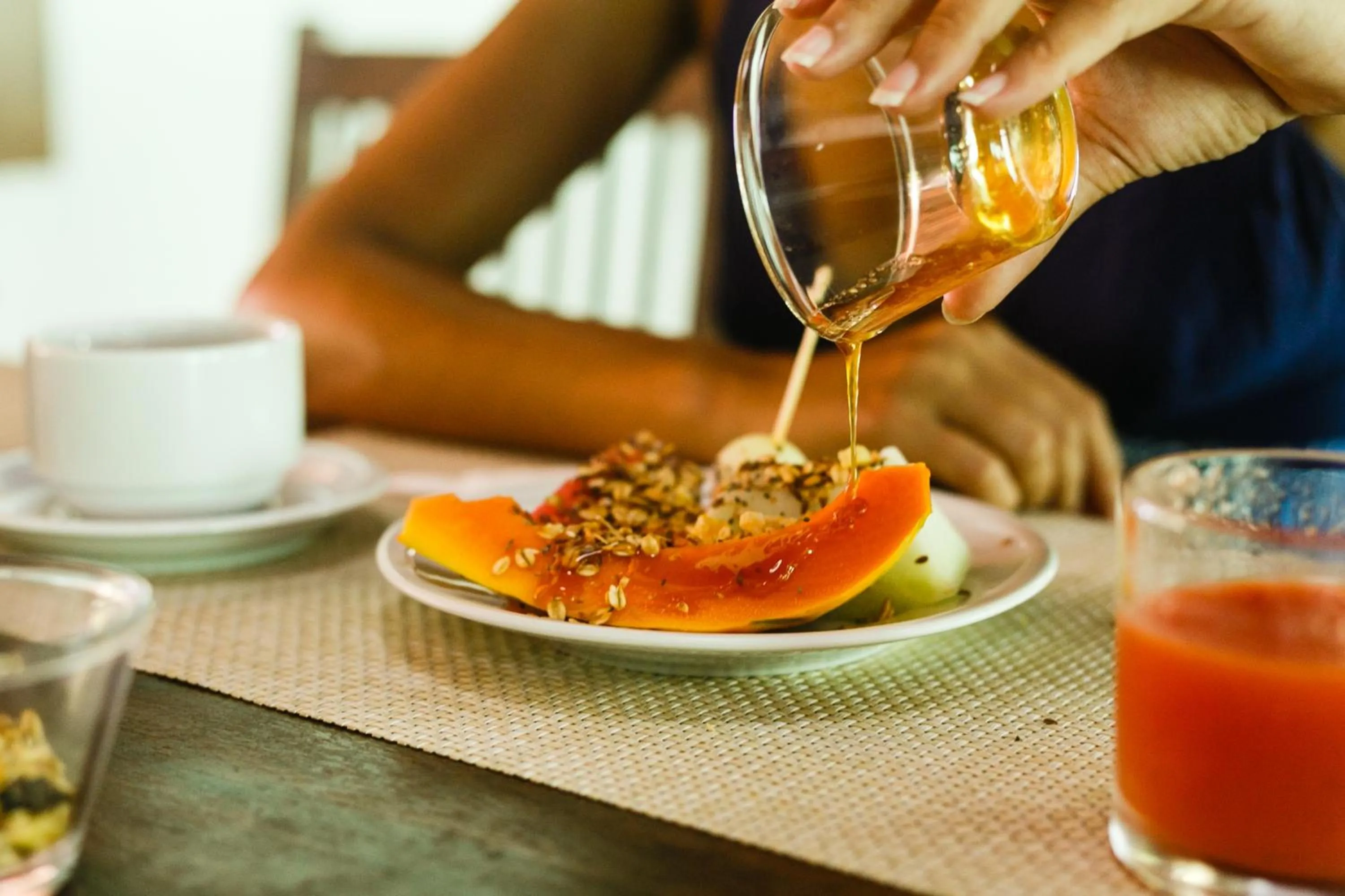 Food and drinks in Pousada Vila do Beco