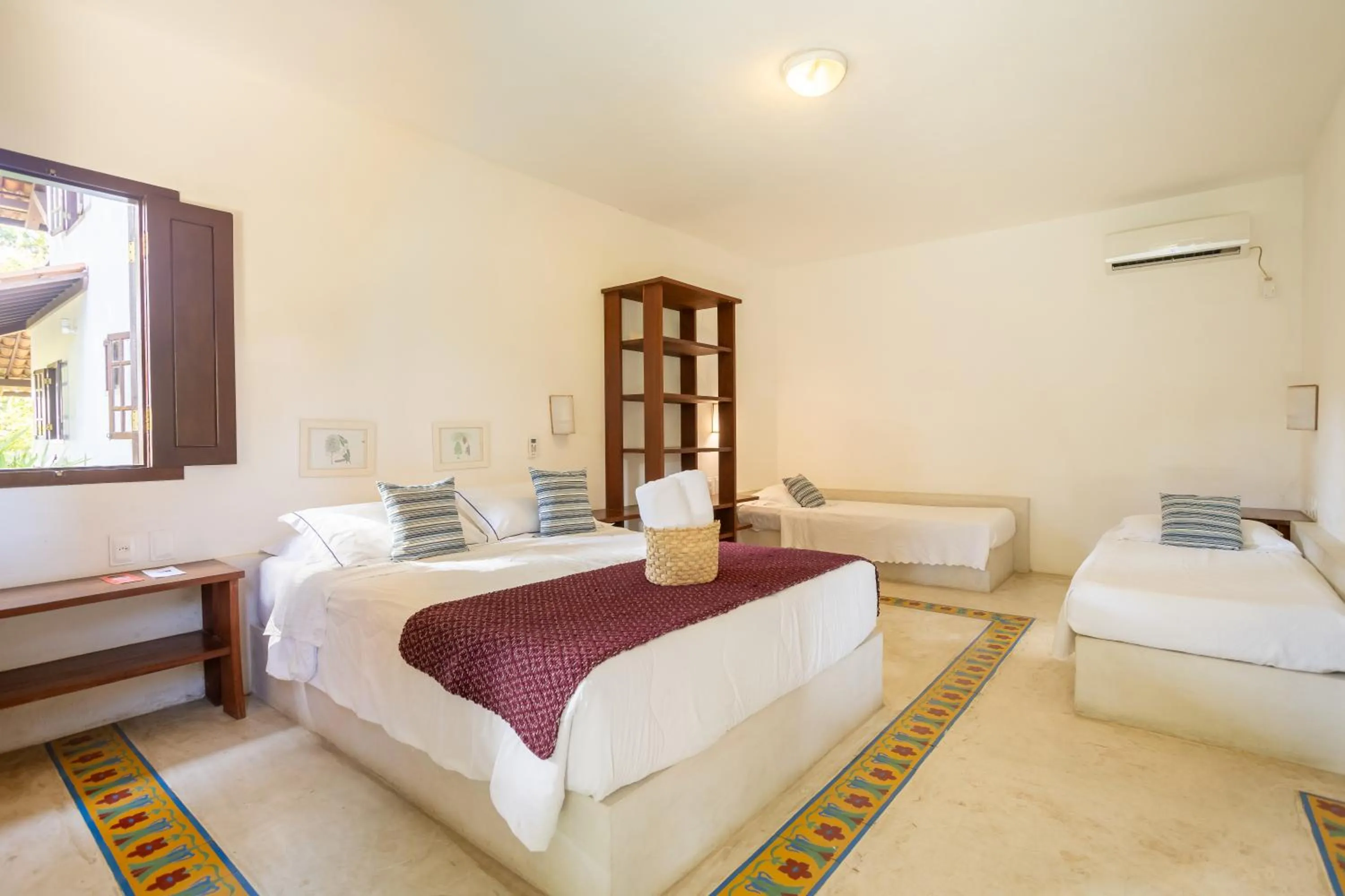 Bed in Pousada Vila do Beco