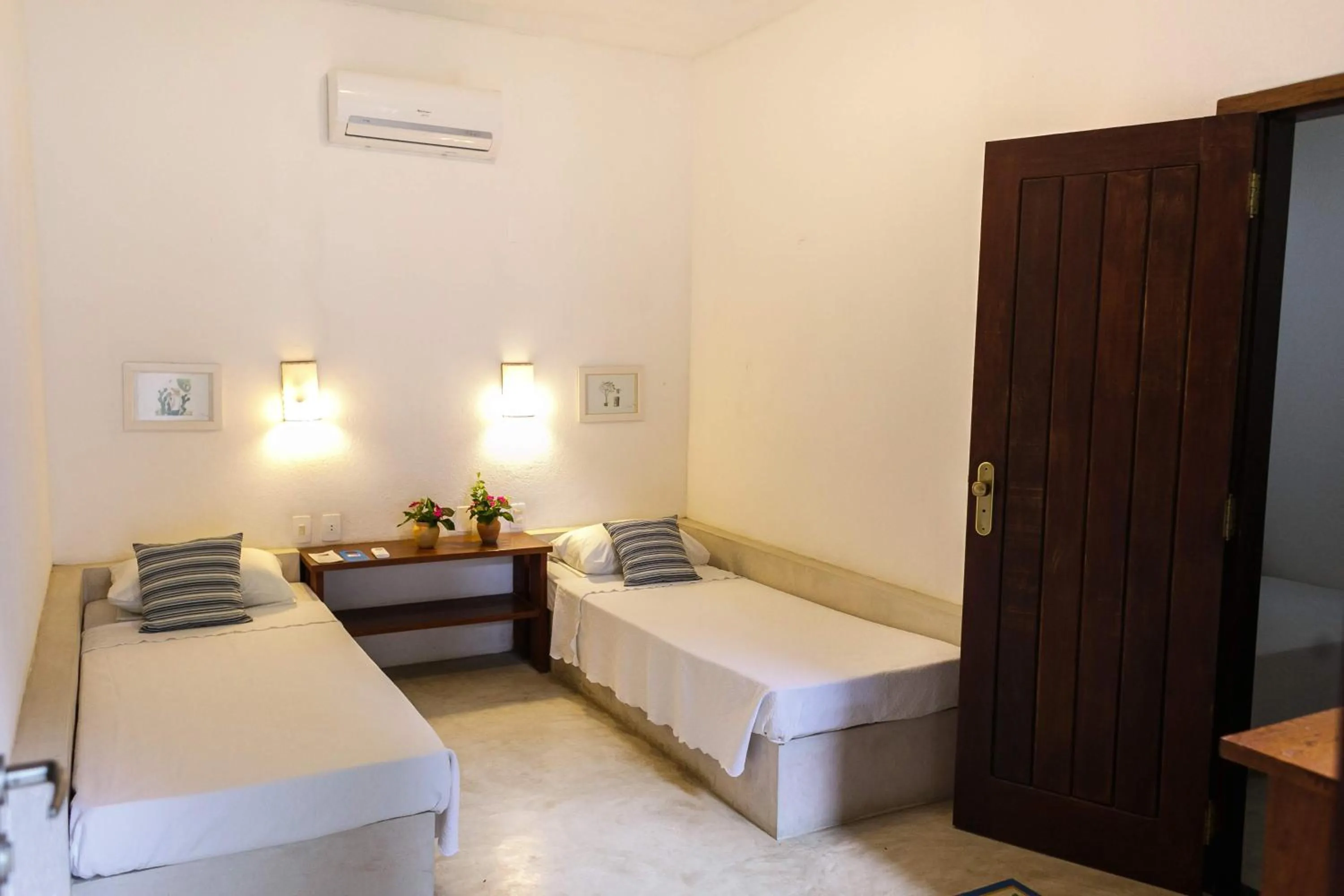 Bed in Pousada Vila do Beco