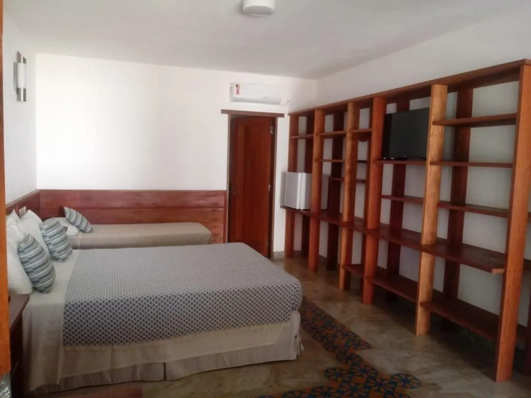 Bed in Pousada Vila do Beco