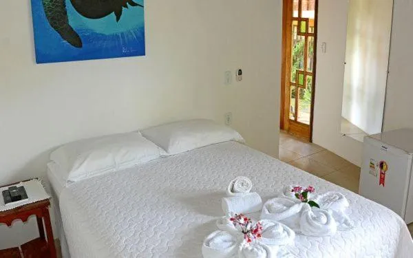 Bed in Pousada 4 Ventos