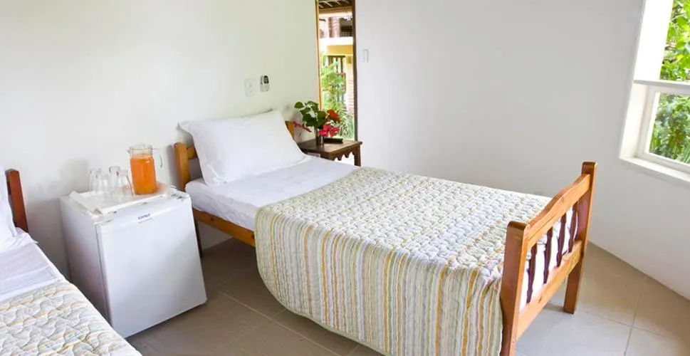 Bed in Pousada 4 Ventos