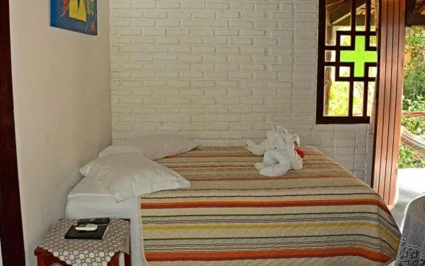 Bed in Pousada 4 Ventos