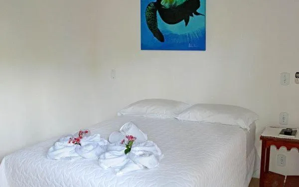Bed in Pousada 4 Ventos