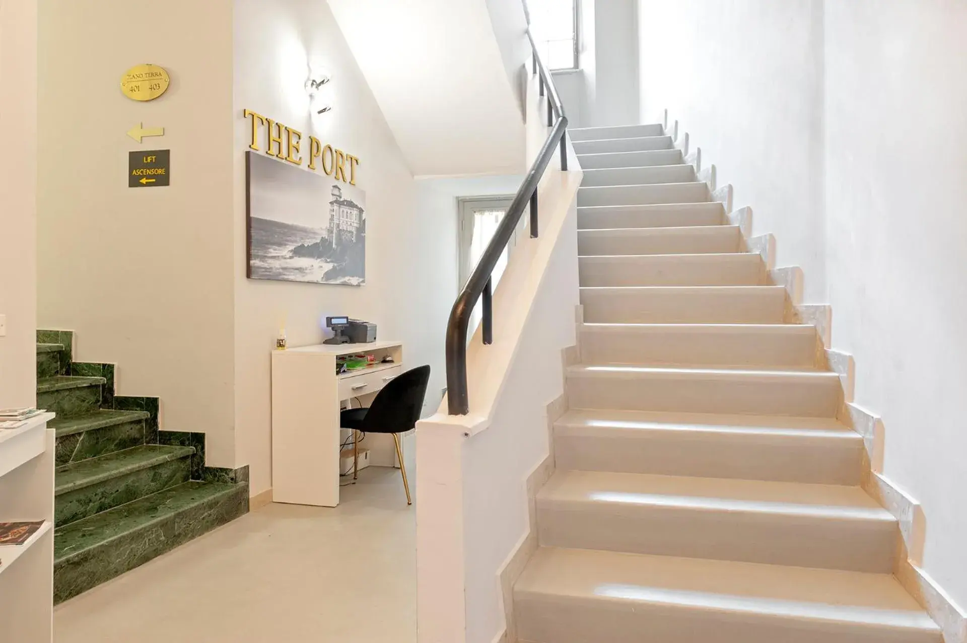 Facade/entrance in The Port Residence Facade/entrance in The Port Residence