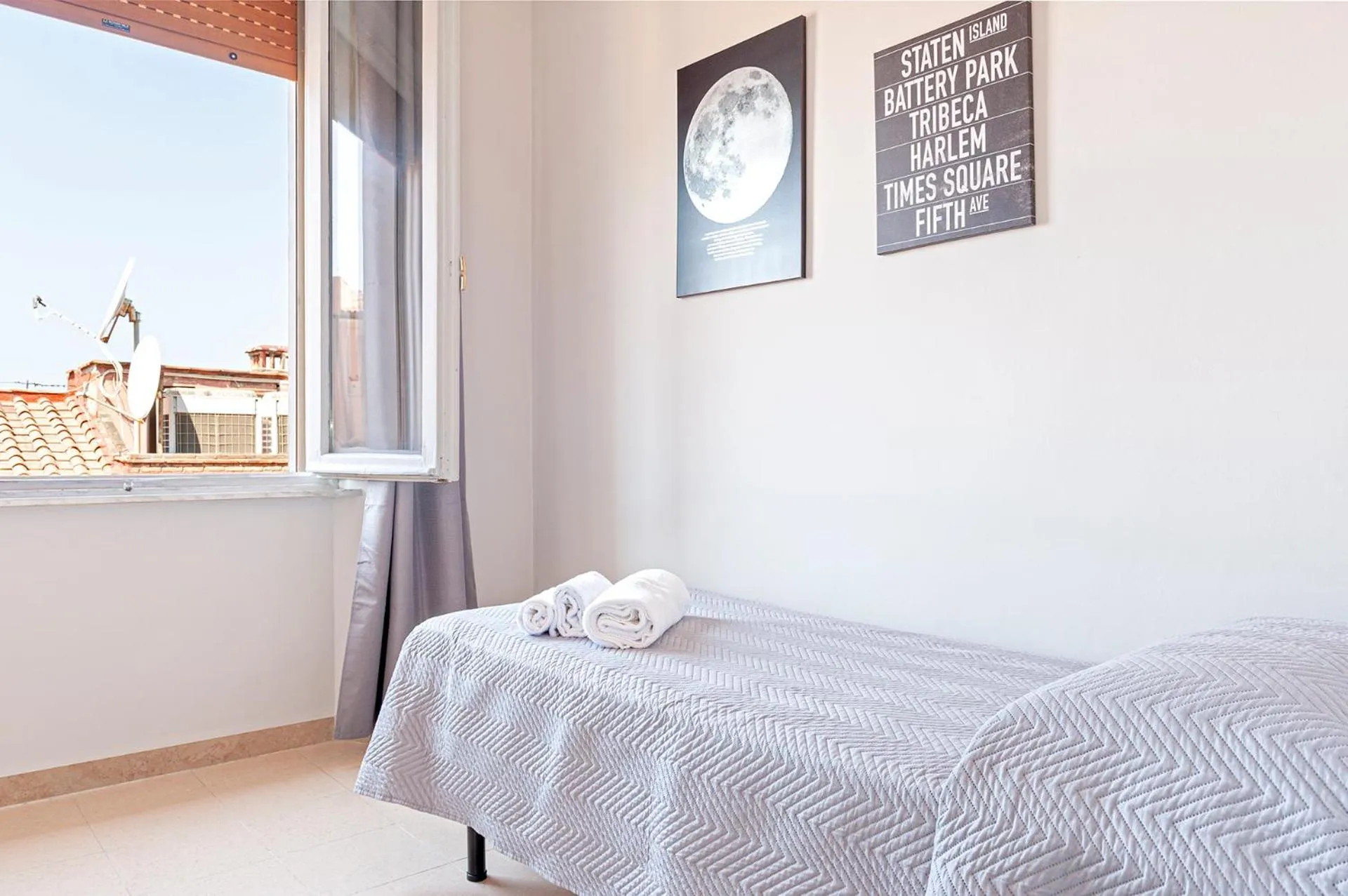 Bed in The Port Residence