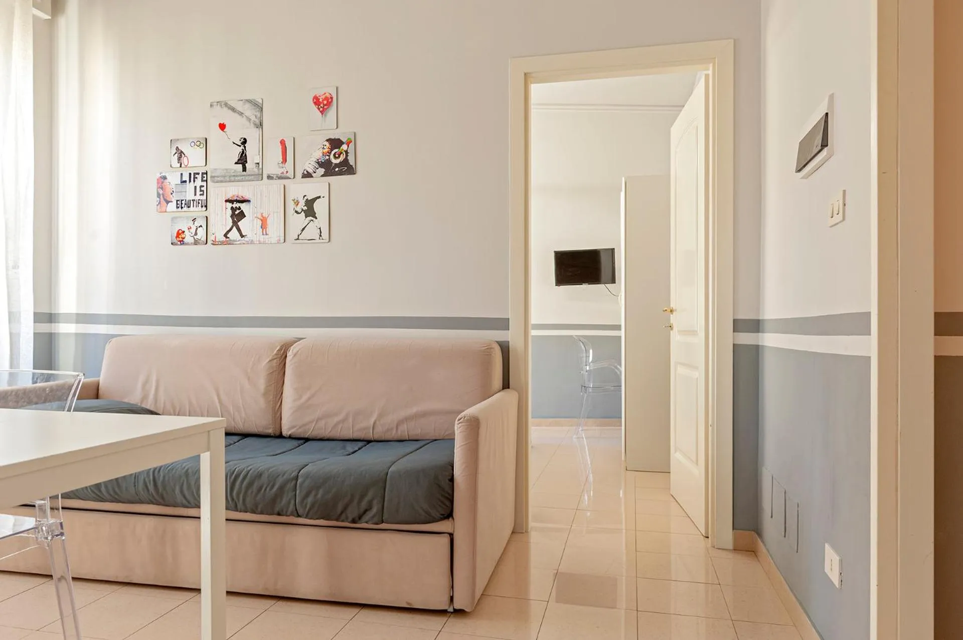 Living room in The Port Residence