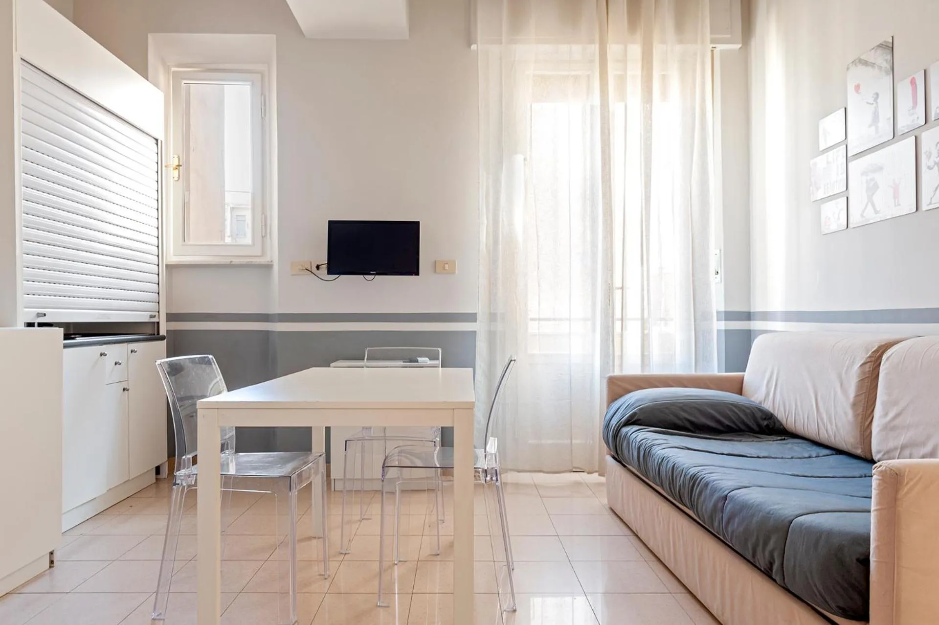 Living room in The Port Residence