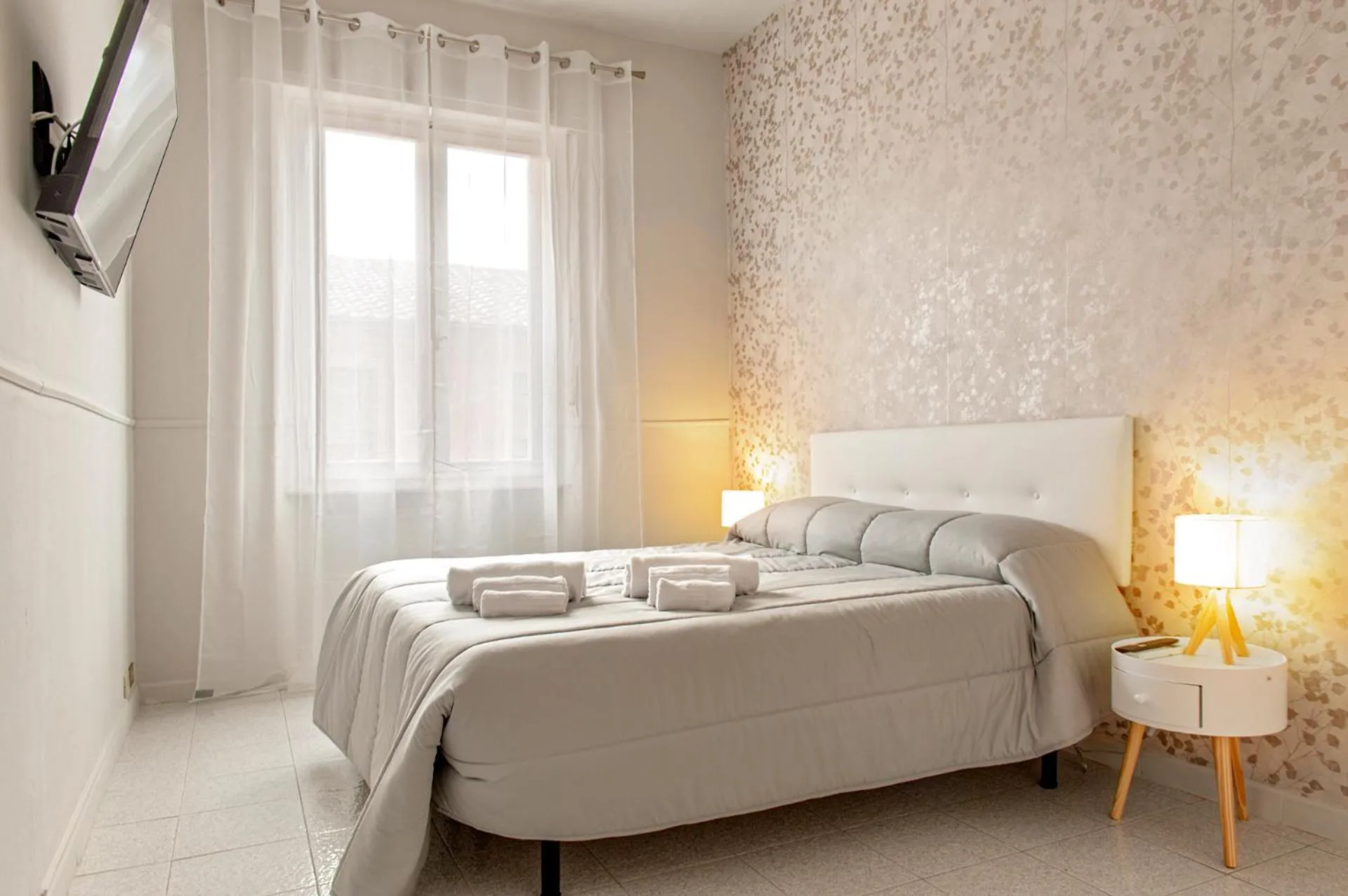 Bed in The Port Residence