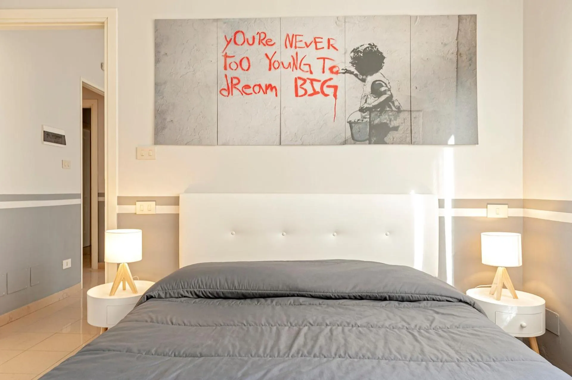 Bed in The Port Residence