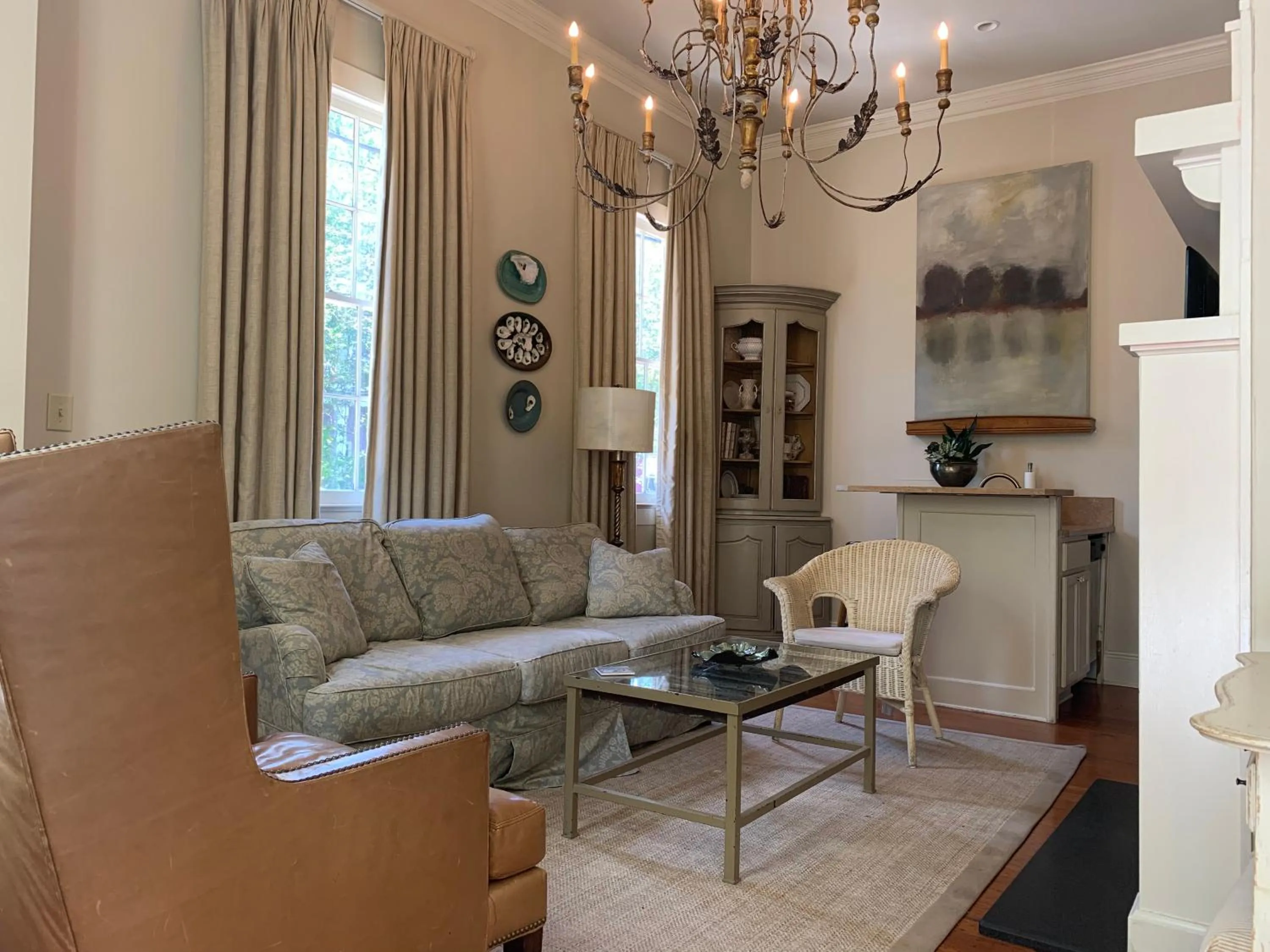 Living room in Terrell House Bed and Breakfast